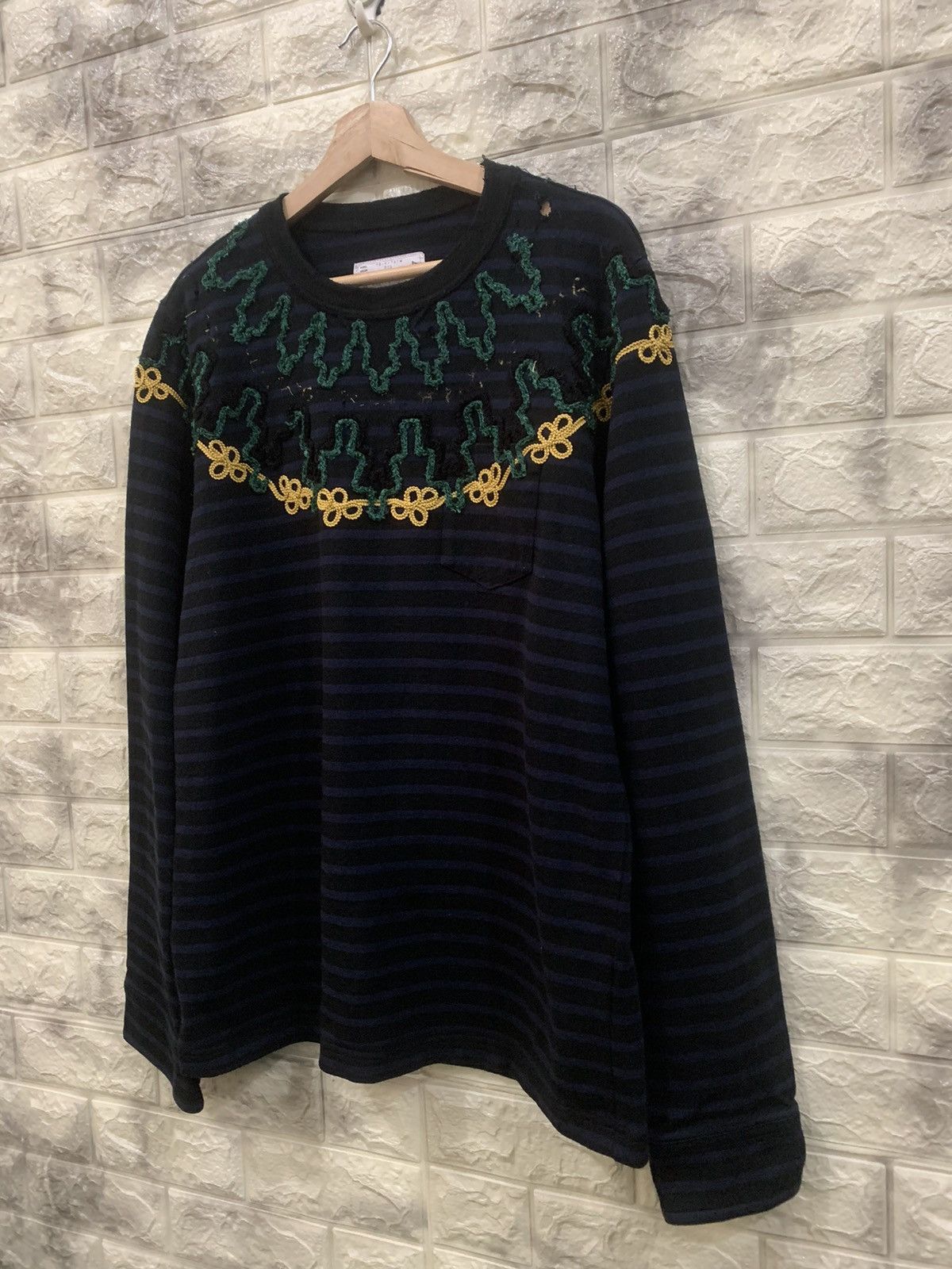 Sacai Sacai Stripe Wear Size US M / EU 48-50 / 2 - 3 Thumbnail