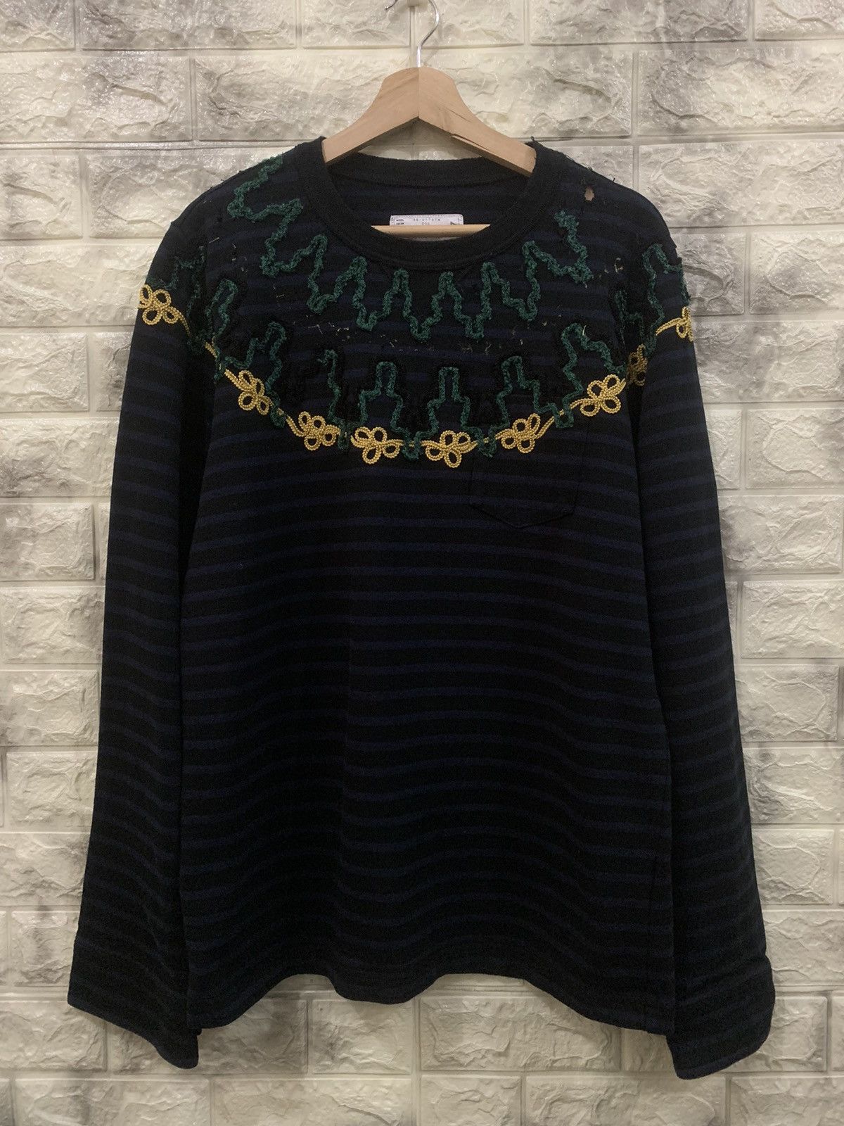 Sacai Sacai Stripe Wear Size US M / EU 48-50 / 2 - 1 Thumbnail