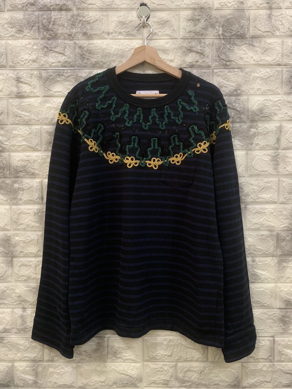 Sacai Sacai Stripe Wear Size US M / EU 48-50 / 2 - 2 Thumbnail