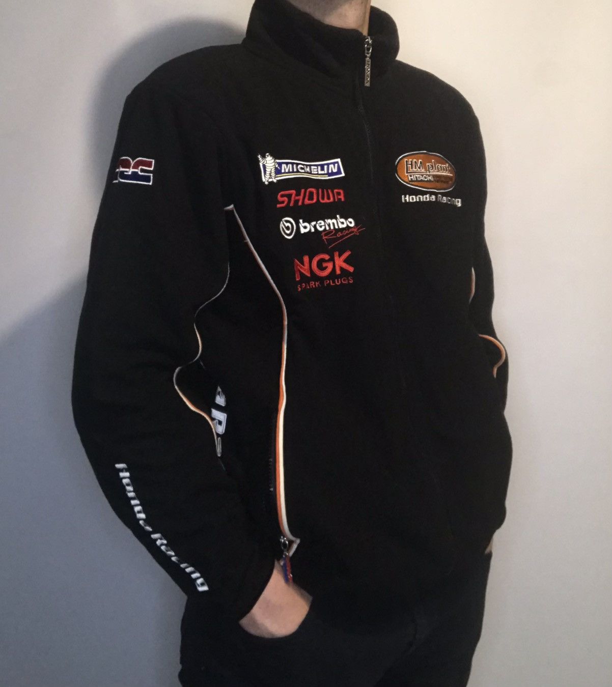 Honda Honda Racing Fleece Jacket Size US M / EU 48-50 / 2 - 2 Thumbnail