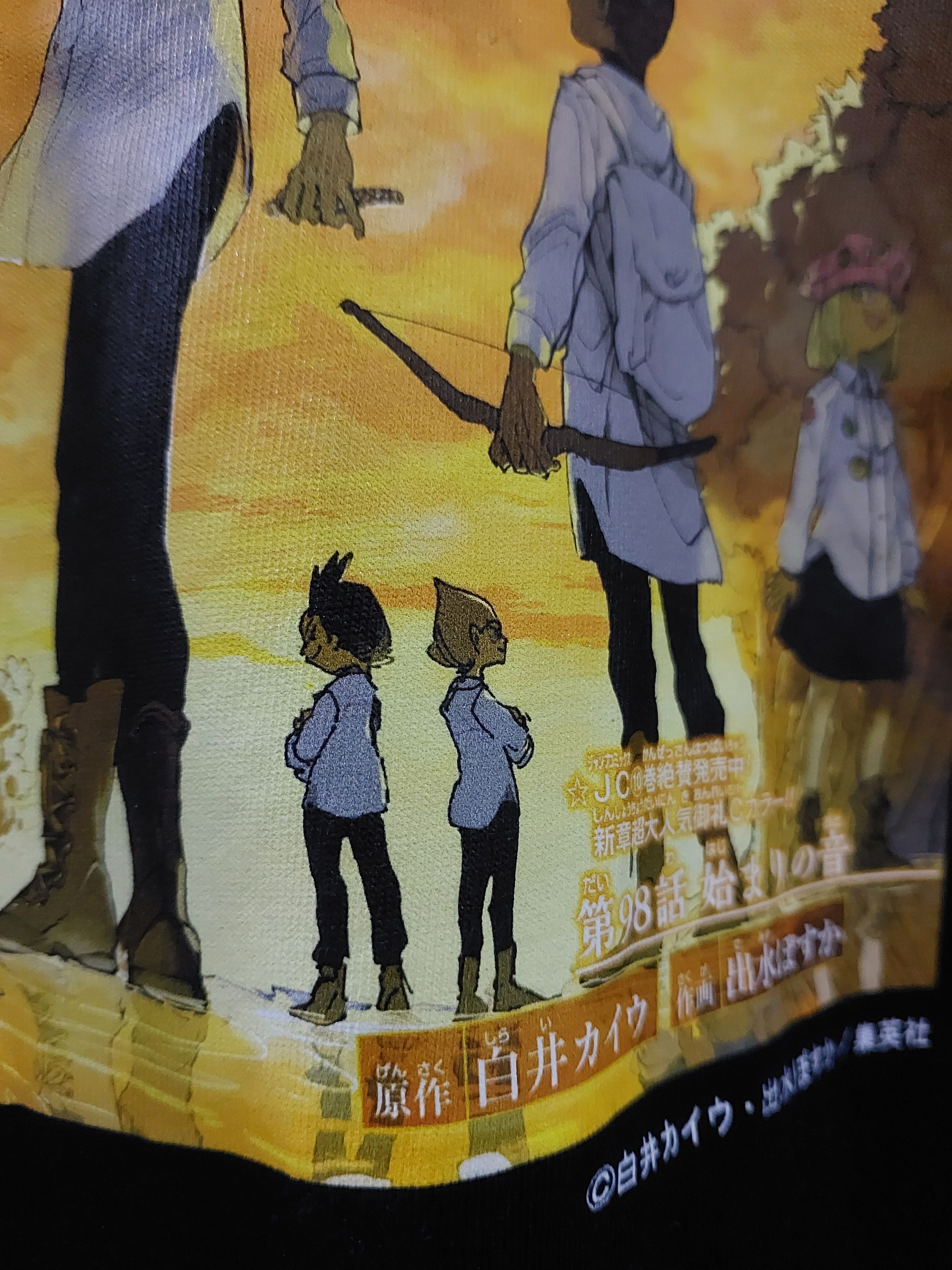 Anime THE PROMISED NEVERLAND ANIME MANGA COVER T SHIRT Size US L / EU 52-54 / 3 - 7 Thumbnail