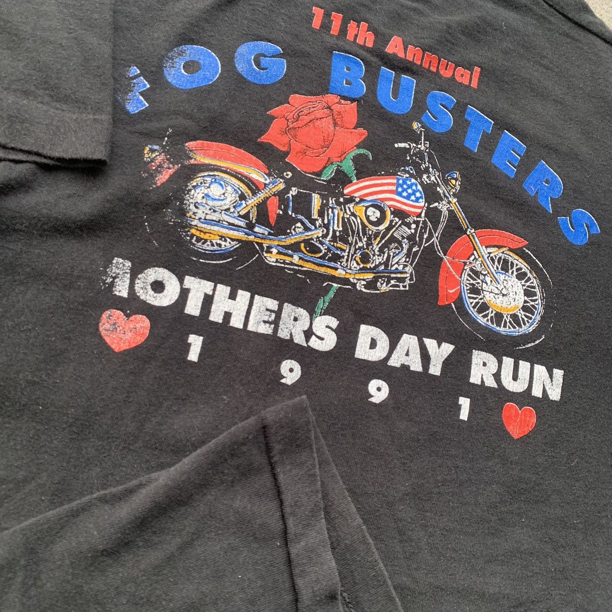 Vintage 11th Annual FOG Busters Mother Day Run 1991 pocket tee Size US S / EU 44-46 / 1 - 2 Thumbnail