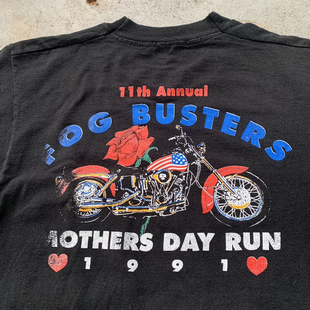 Vintage 11th Annual FOG Busters Mother Day Run 1991 pocket tee Size US S / EU 44-46 / 1 - 1 Thumbnail