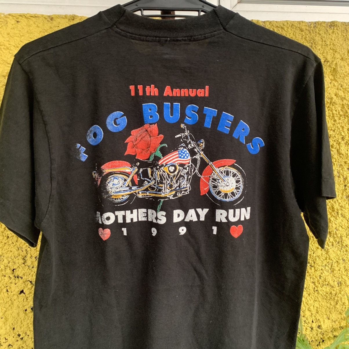 Vintage 11th Annual FOG Busters Mother Day Run 1991 pocket tee Size US S / EU 44-46 / 1 - 7 Thumbnail
