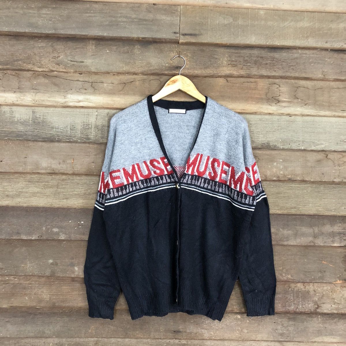Japanese Brand JOUETIE MUSE AranIsle Vintage Pullover Knit Sweater Cardigan Size US L / EU 52-54 / 3 - 1 Thumbnail