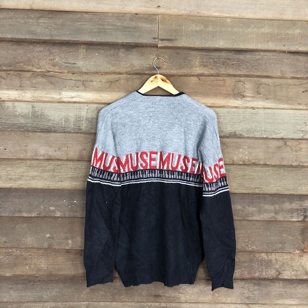 Japanese Brand JOUETIE MUSE AranIsle Vintage Pullover Knit Sweater Cardigan Size US L / EU 52-54 / 3 - 11 Thumbnail