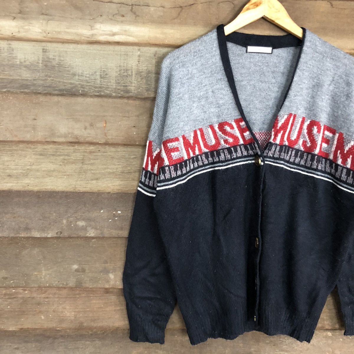 Japanese Brand JOUETIE MUSE AranIsle Vintage Pullover Knit Sweater Cardigan Size US L / EU 52-54 / 3 - 7 Thumbnail