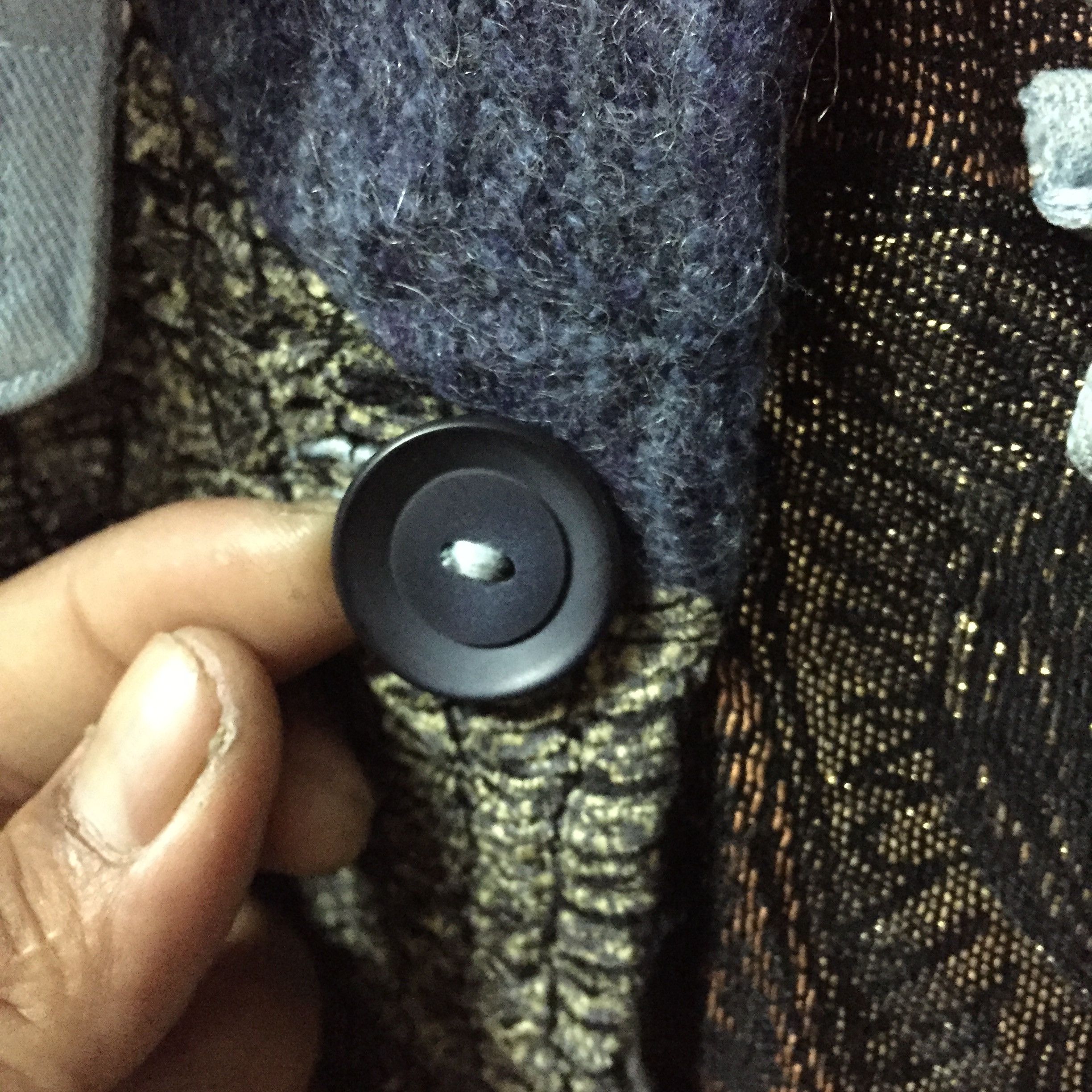 Japanese Brand × Mostly Heard Rarely Seen Vintage Patchworks Designer Made in Italy Button Up Size M / US 6-8 / IT 42-44 - 6 Thumbnail