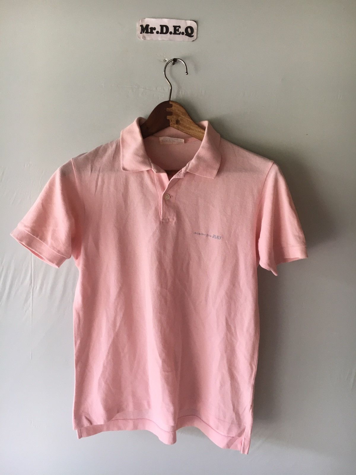 Issey Miyake ISSEY MIYAKE PEECH SIZE S POLOS SHIRT JAPAN Size US S / EU 44-46 / 1 - 1 Thumbnail