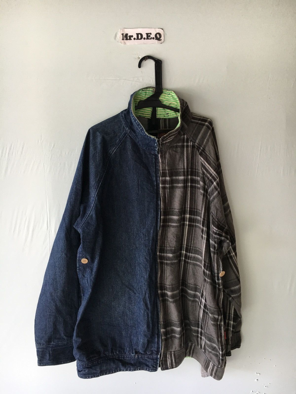 Japanese Brand MCWISM JACKET TWO TONE JAPAN Size US M / EU 48-50 / 2 - 1 Thumbnail