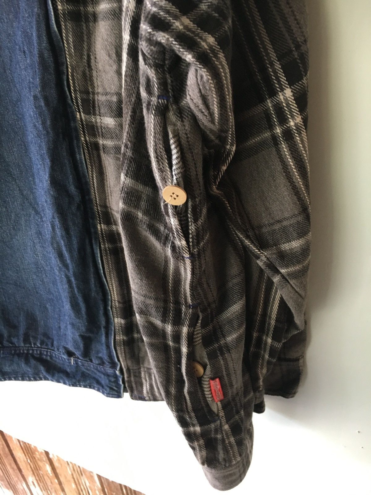 Japanese Brand MCWISM JACKET TWO TONE JAPAN Size US M / EU 48-50 / 2 - 4 Thumbnail