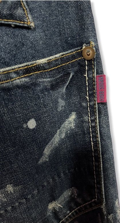 Japanese Brand CUBE SUGAR JEANS DISTRESS DESIGNER JAPAN Size US 31 - 7 Thumbnail