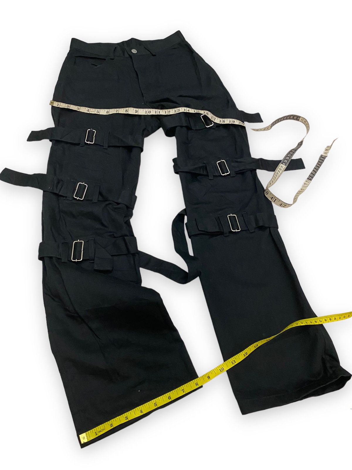 Japanese Brand Japanese Bondage Punk Pants Size US 28 / EU 44 - 10 Thumbnail