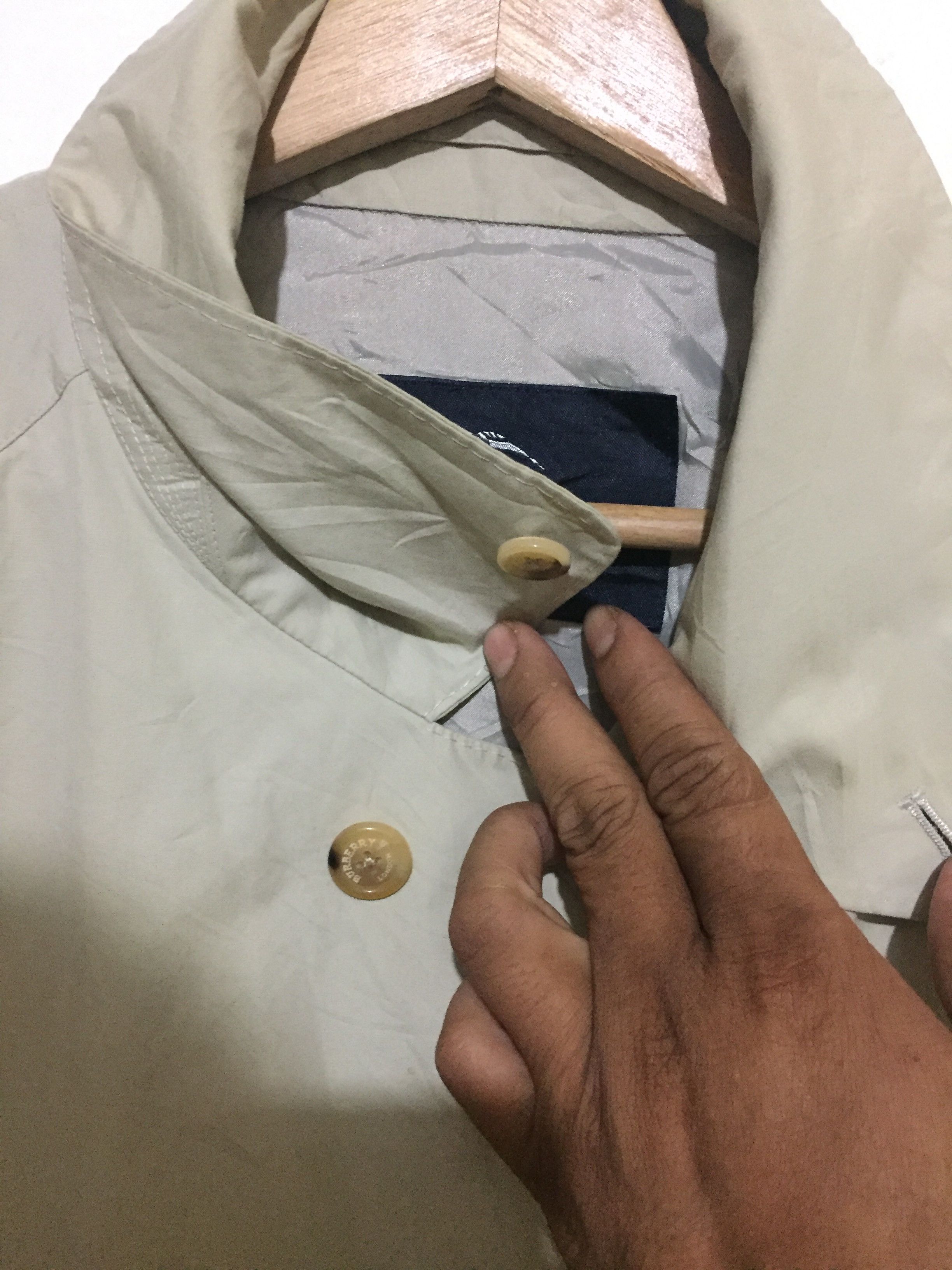 Burberry Vintage Burberry Trench Jacket Size US L / EU 52-54 / 3 - 6 Thumbnail