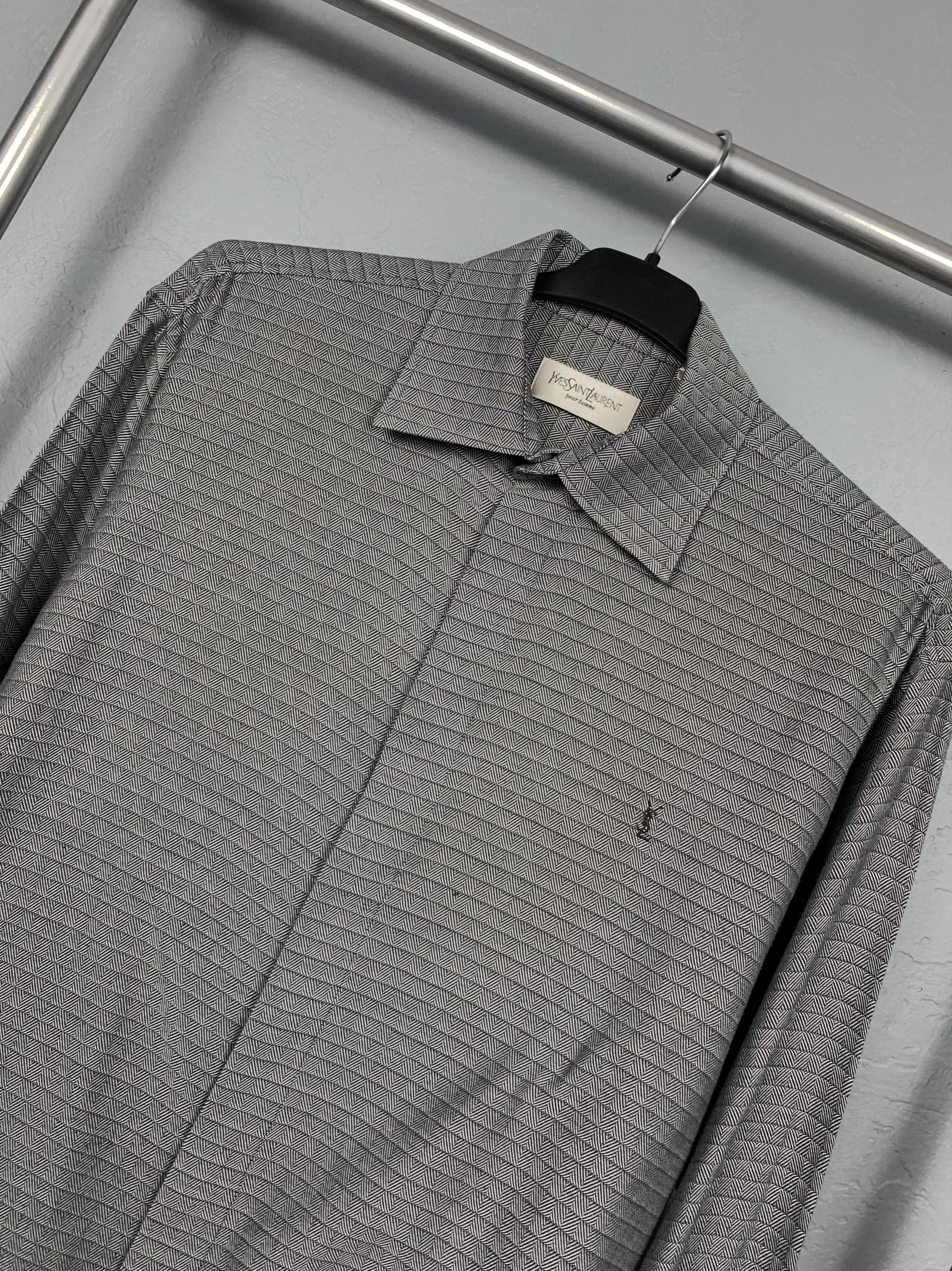 Yves Saint Laurent Yves Saint Laurent YSL men's long sleeve shirt Size US L / EU 52-54 / 3 - 2 Thumbnail