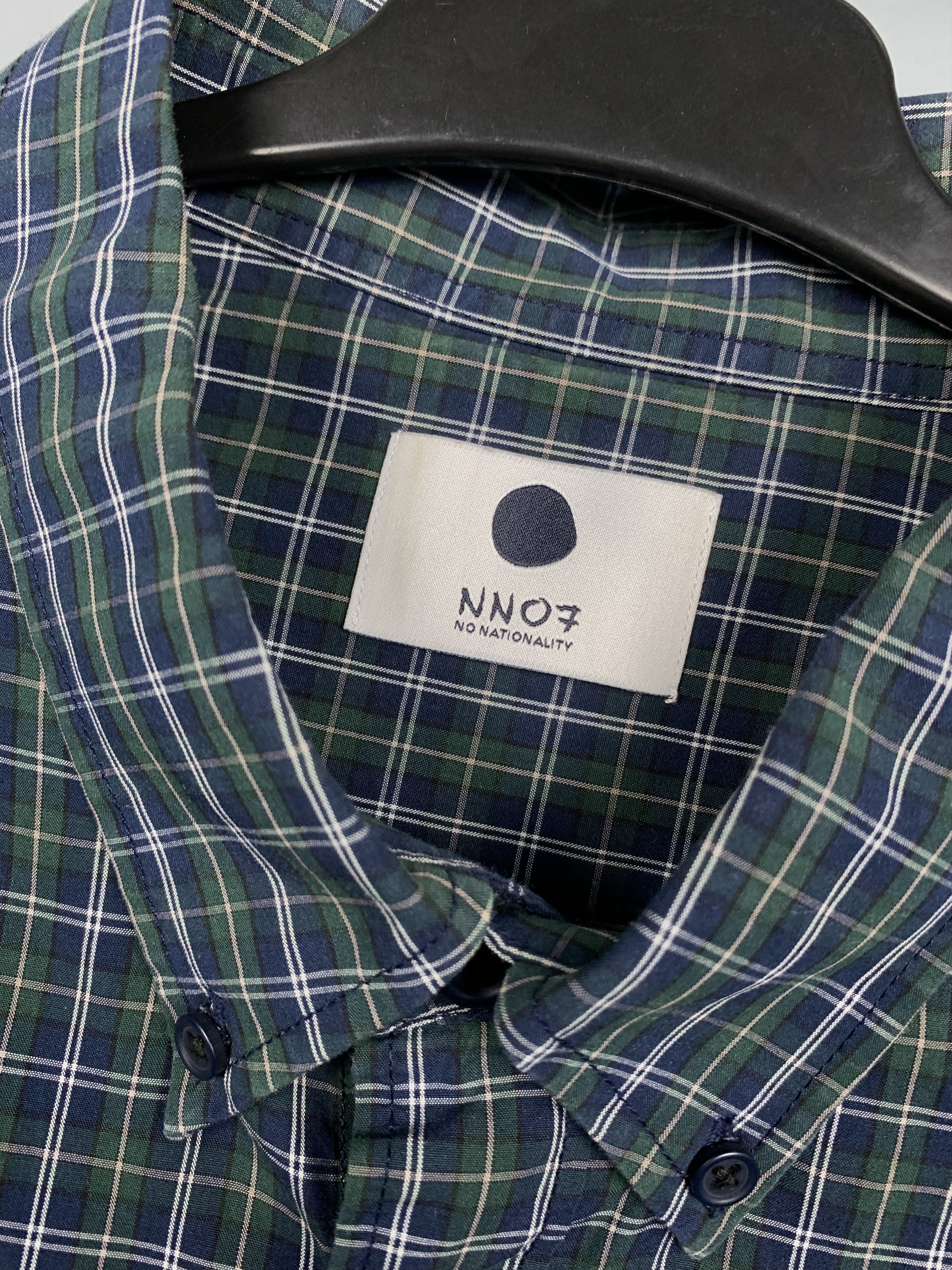 NN07 Nn07 No Nationality Vintage Mens Long Sleeve Plaid Shirt Size US XL / EU 56 / 4 - 3 Thumbnail