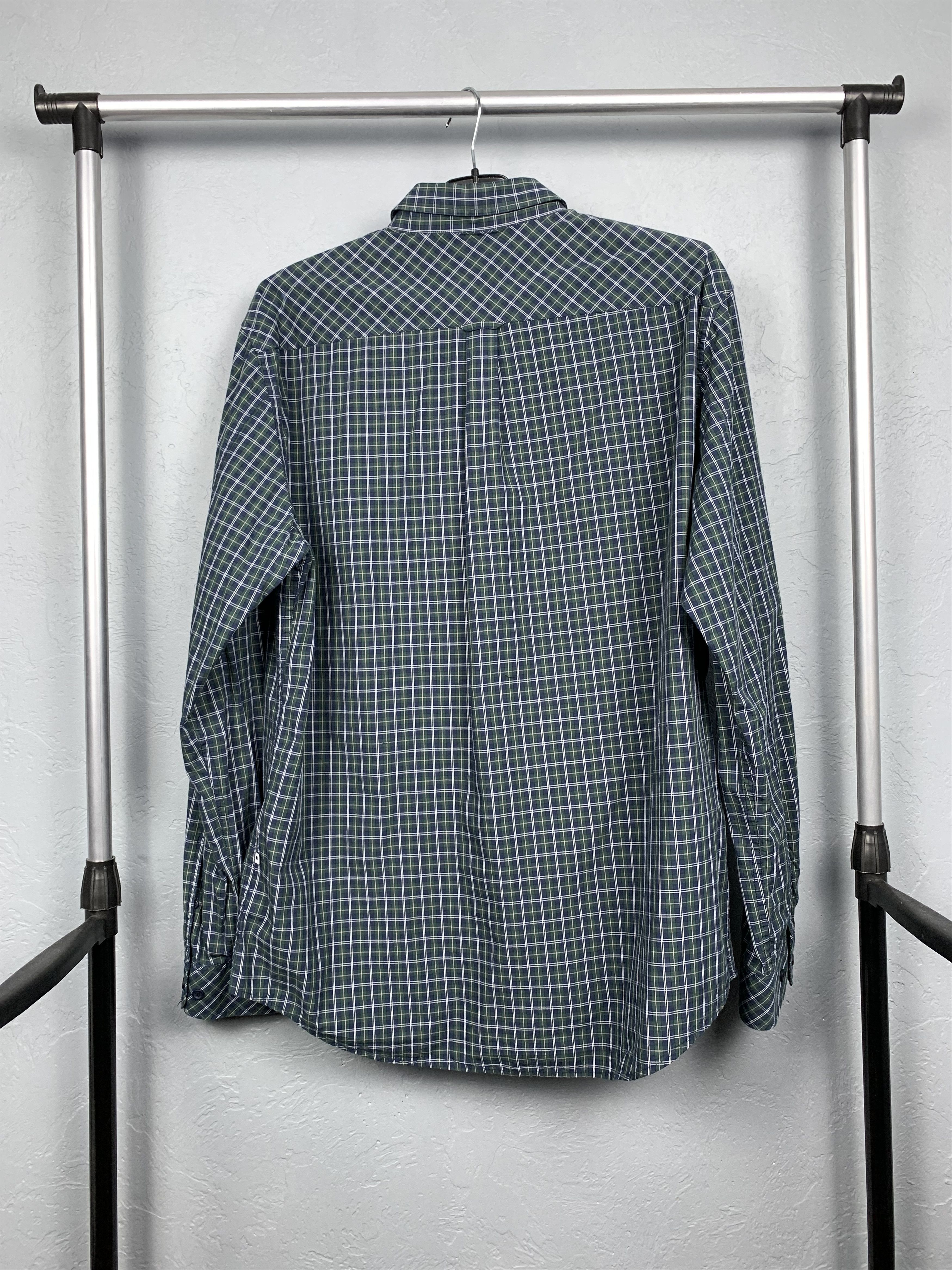 NN07 Nn07 No Nationality Vintage Mens Long Sleeve Plaid Shirt Size US XL / EU 56 / 4 - 6 Thumbnail