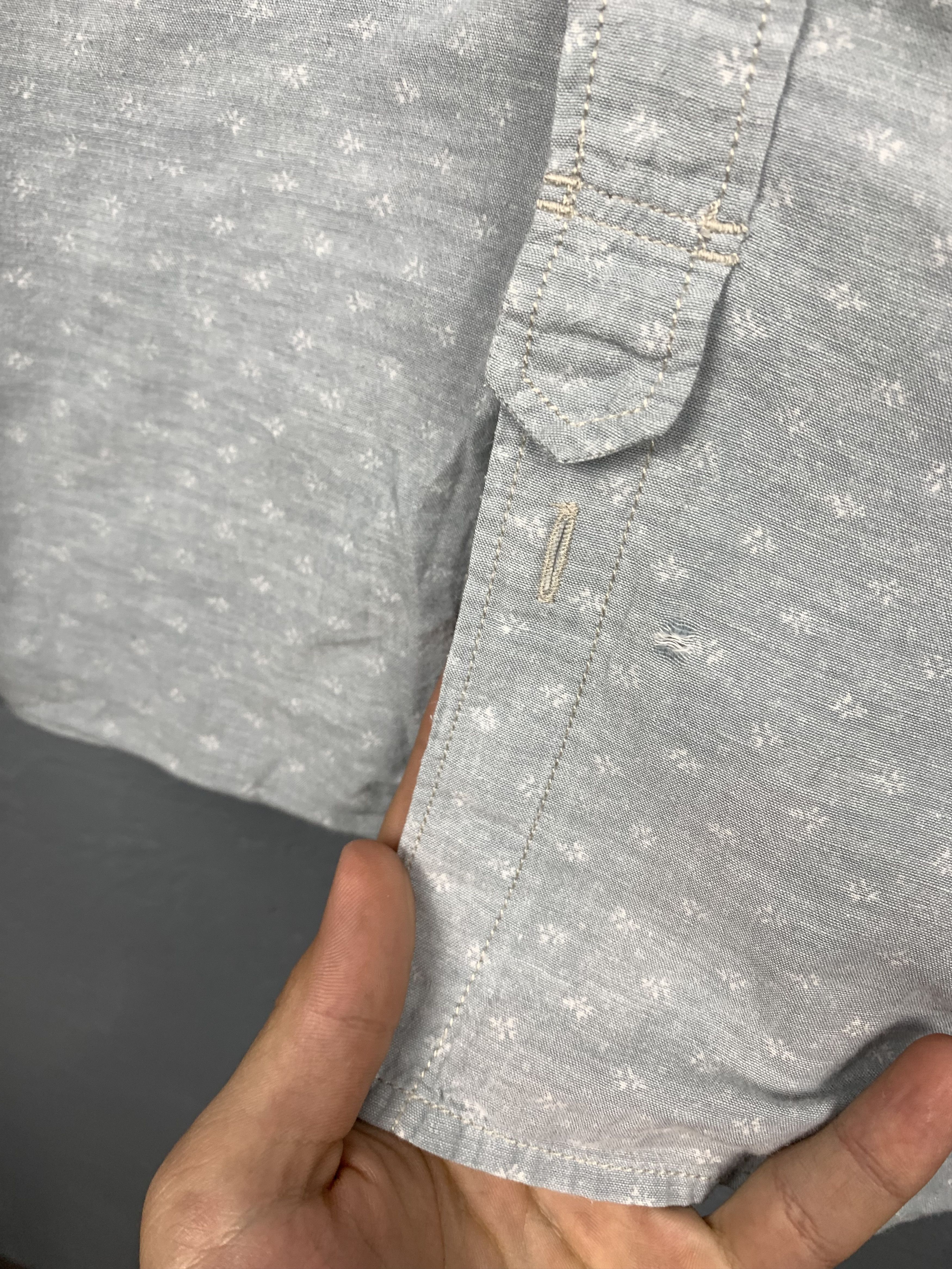 Allsaints AllSaints Graceland Mens Long Sleeve Shirt Japan Made Fabric Size US M / EU 48-50 / 2 - 3 Thumbnail