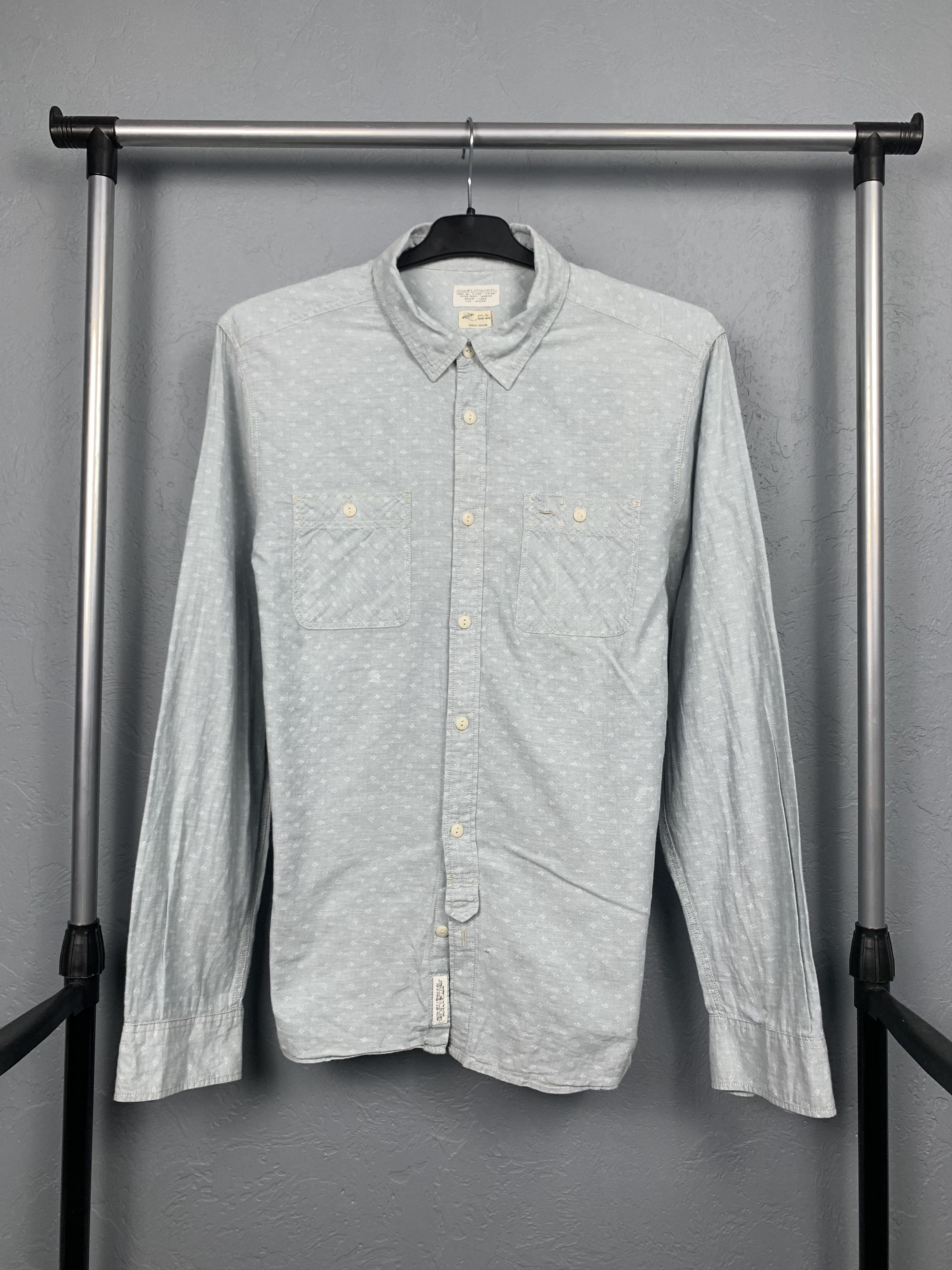 Allsaints AllSaints Graceland Mens Long Sleeve Shirt Japan Made Fabric Size US M / EU 48-50 / 2 - 1 Thumbnail