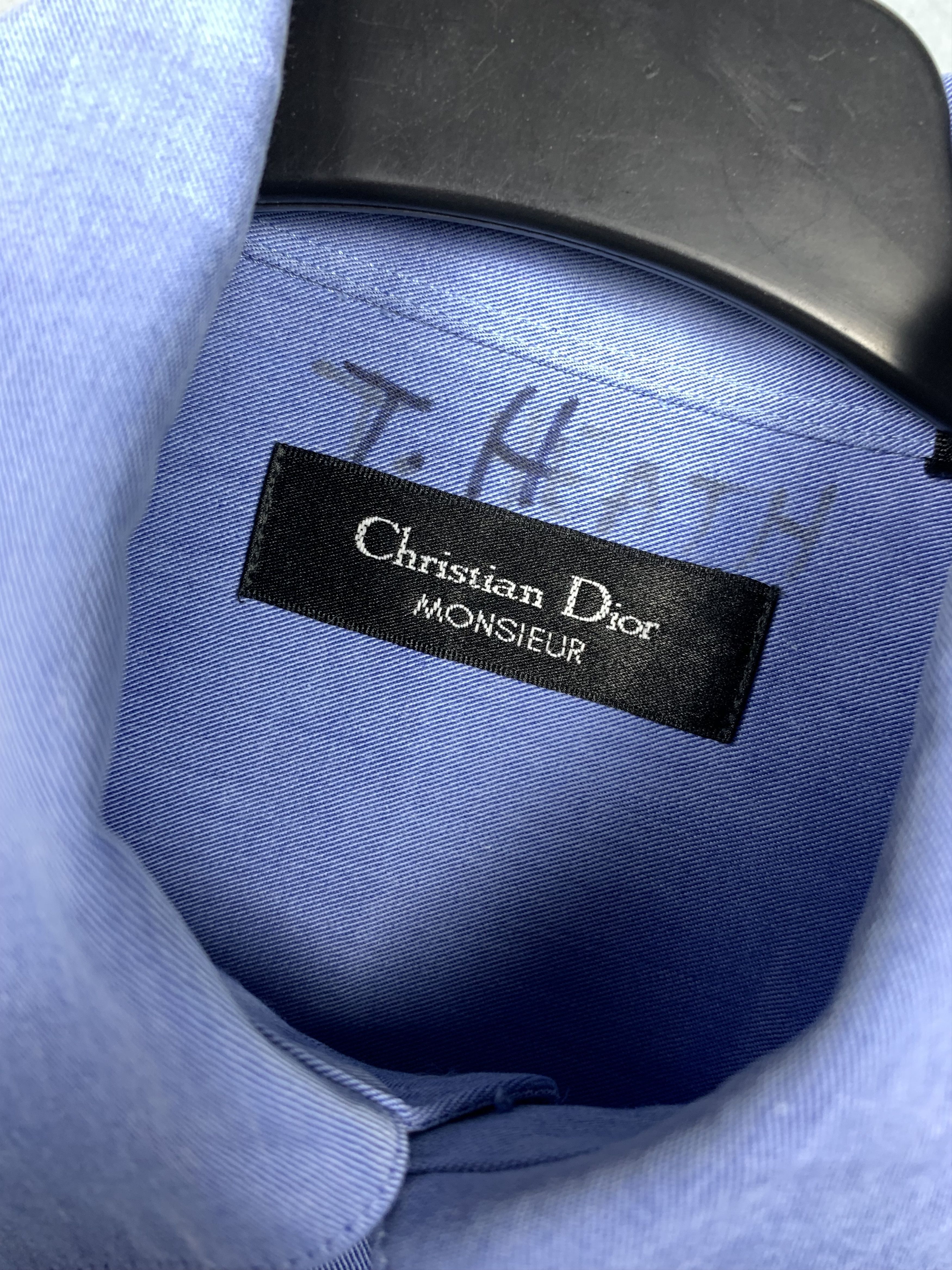 Christian Dior Monsieur Christian Dior Monsieur Vintage Short Sleeve Shirt Size US L / EU 52-54 / 3 - 3 Thumbnail