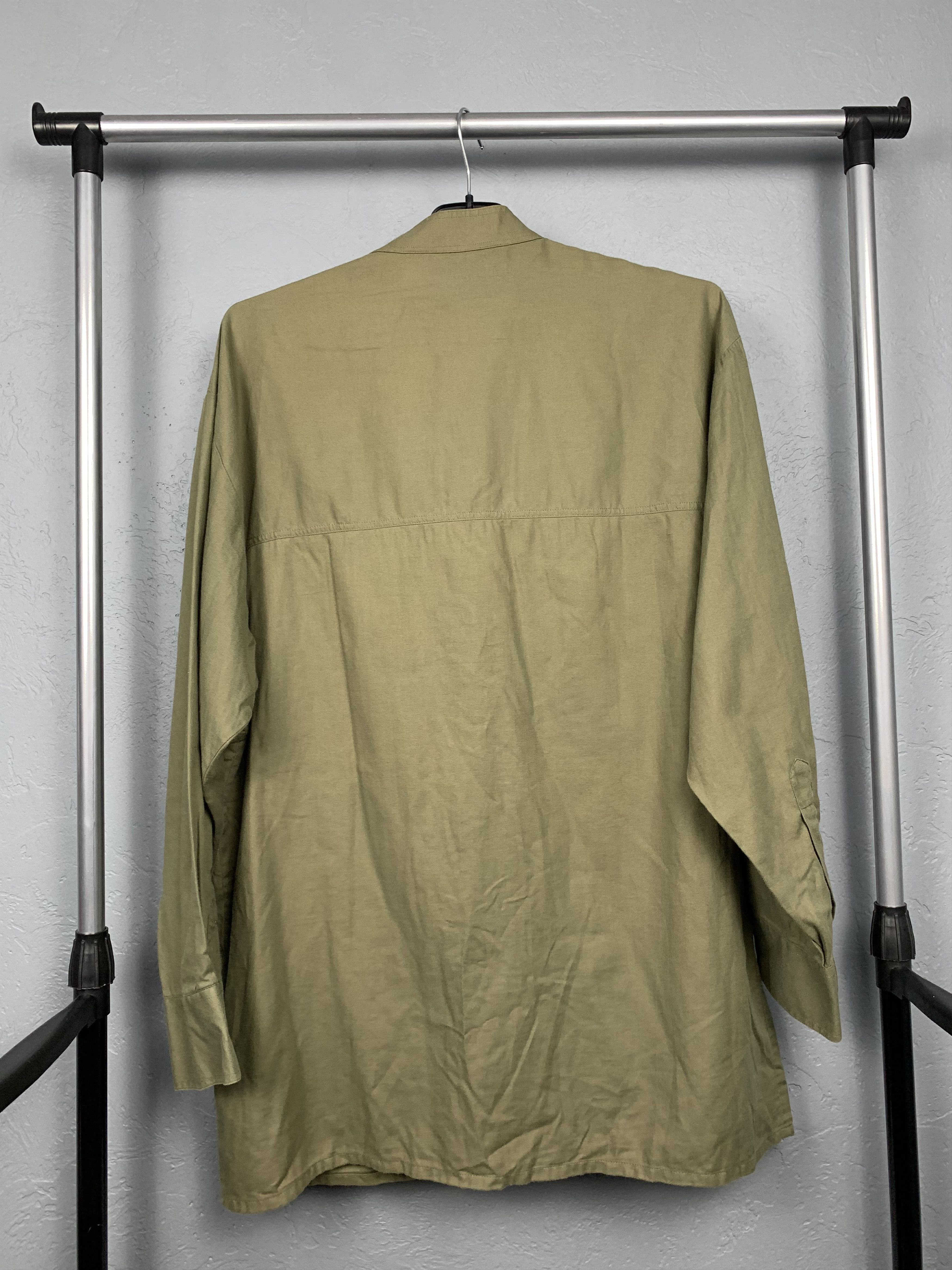 Yves Saint Laurent Yves Saint Laurent YSL Vintage Mens Shirt Overshirt Size US XL / EU 56 / 4 - 5 Thumbnail