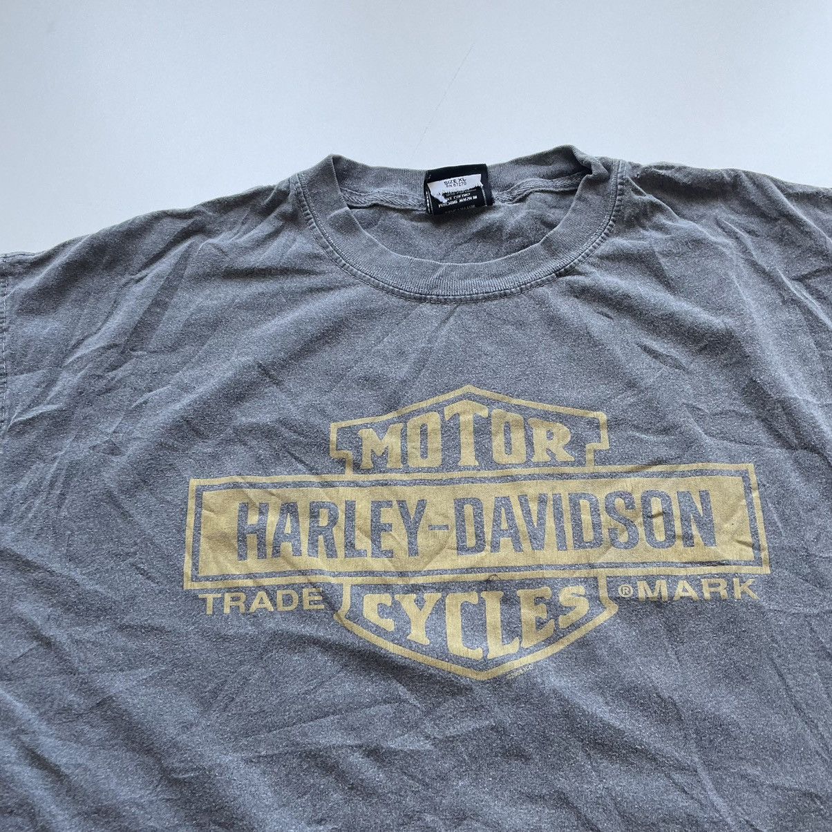 Harley Davidson Vintage Harley Davidson t shirt grey single stitch Size US XL / EU 56 / 4 - 2 Thumbnail