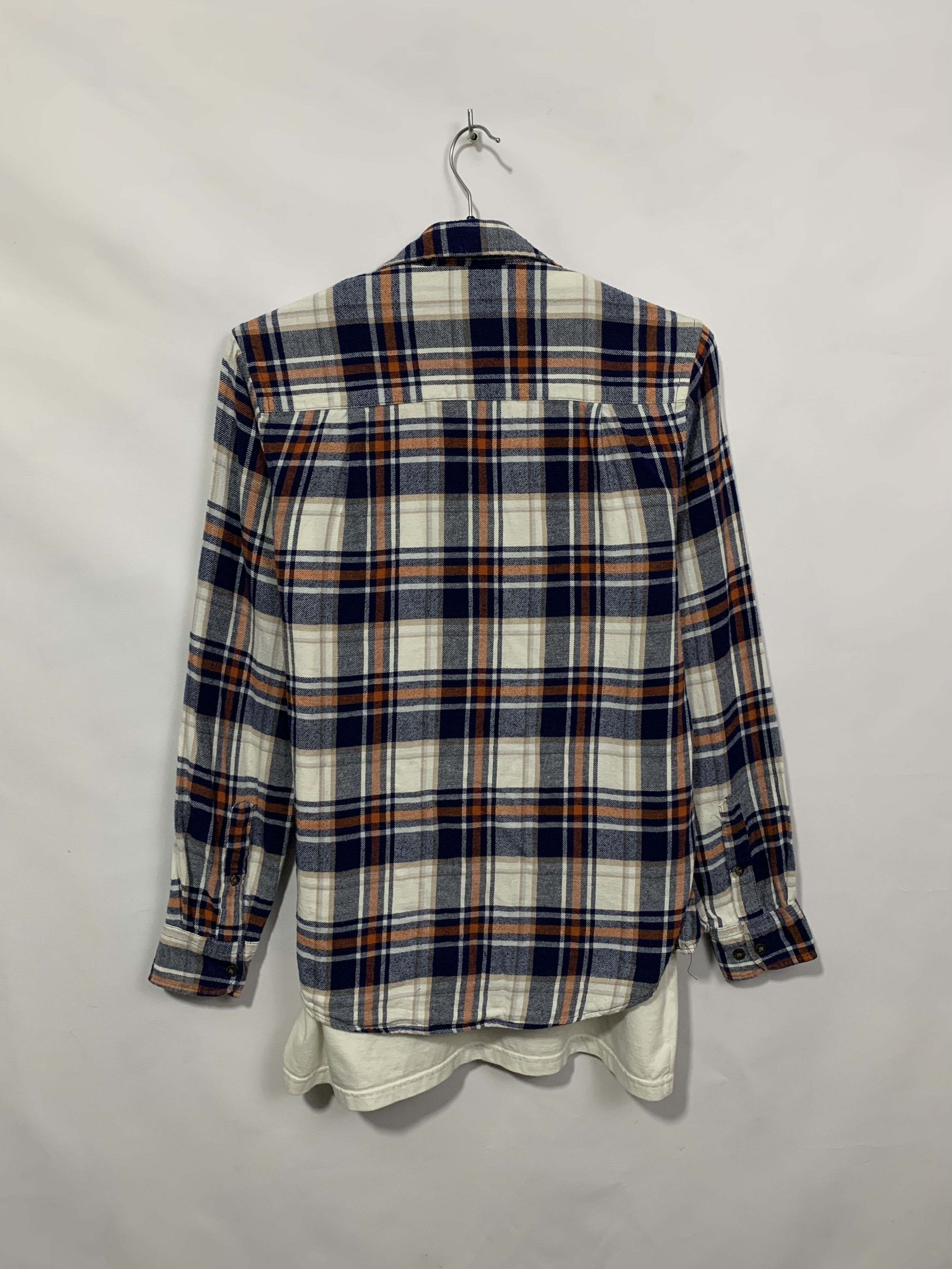 Flannel Vintage Flannel Plaid Shirt Travis style Size US S / EU 44-46 / 1 - 3 Thumbnail