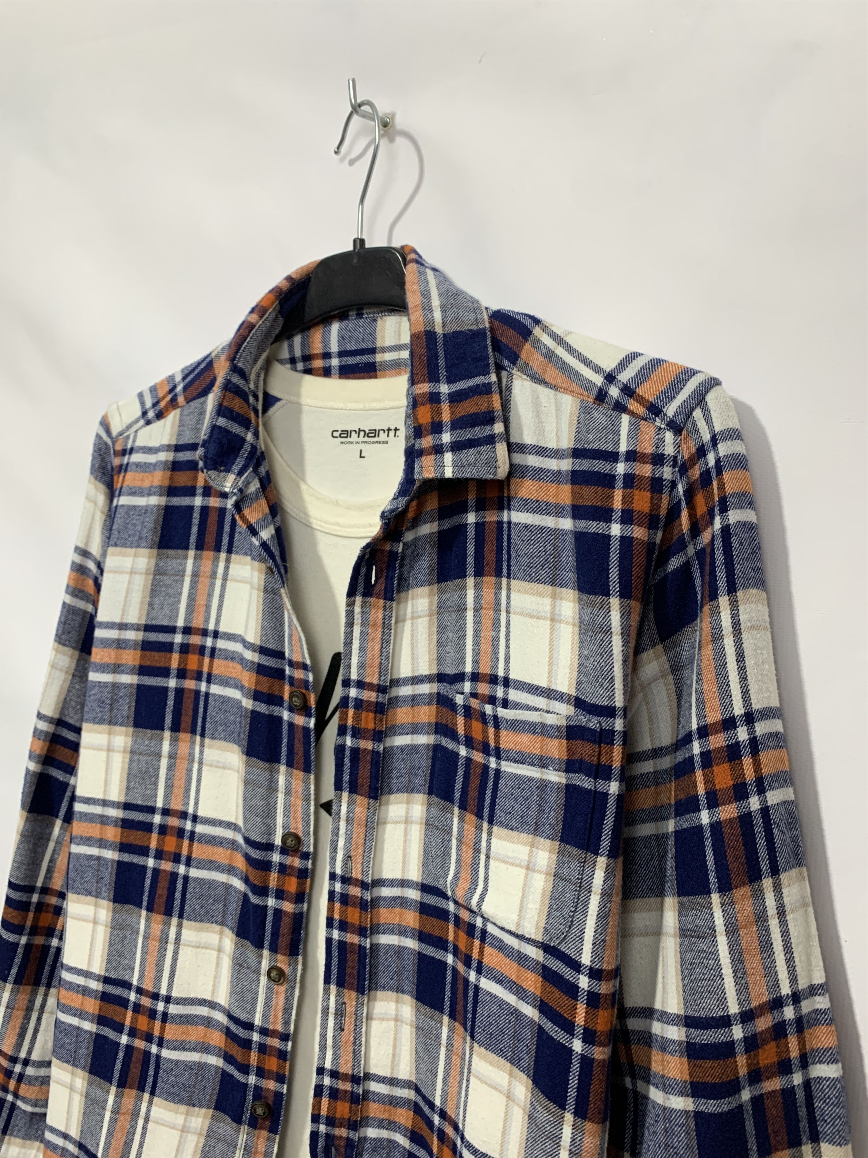 Flannel Vintage Flannel Plaid Shirt Travis style Size US S / EU 44-46 / 1 - 2 Thumbnail