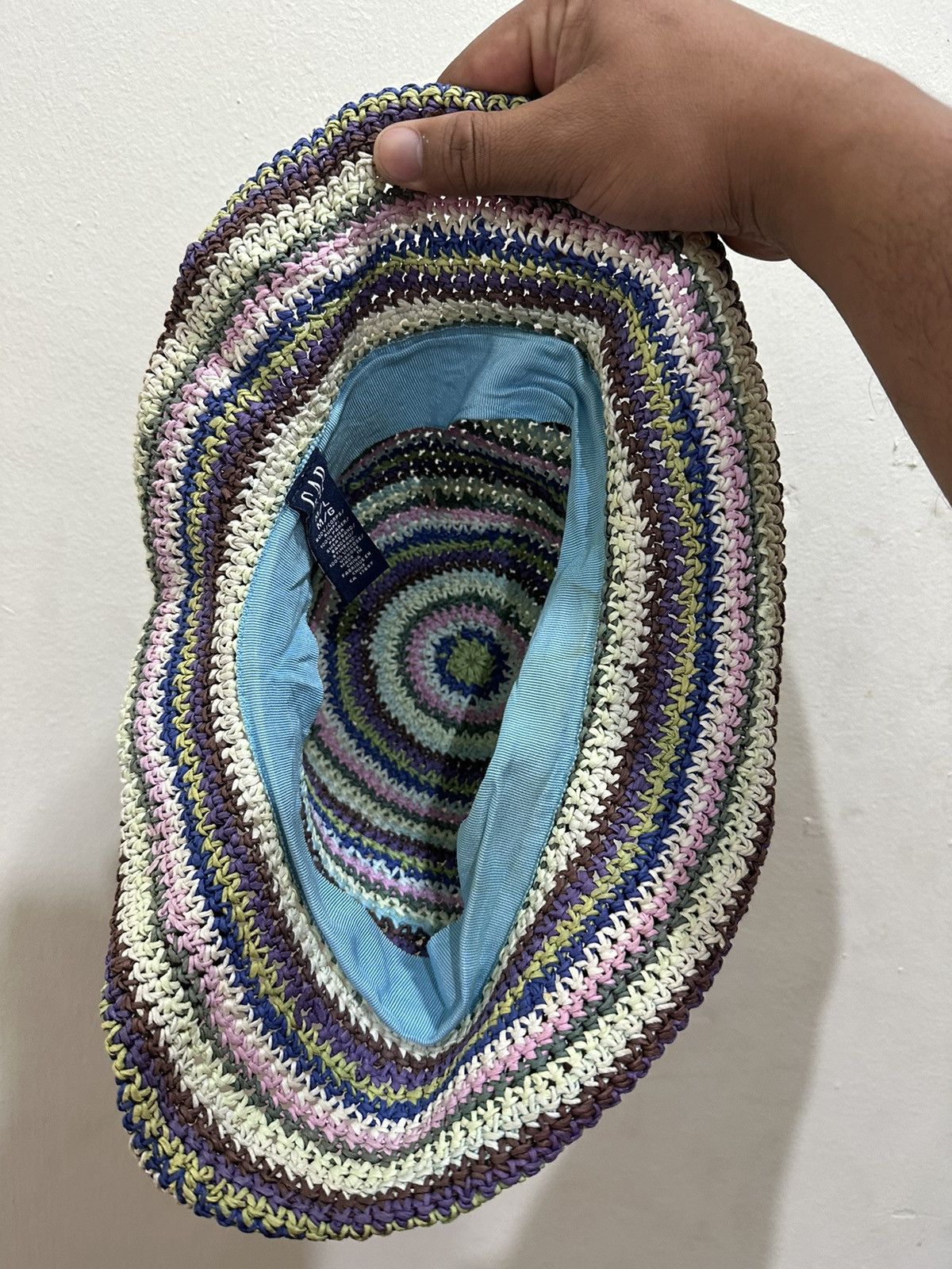 Gap 🔥Vintage🔥 GAP Crocheted Bucket Hat Size ONE SIZE - 5 Thumbnail