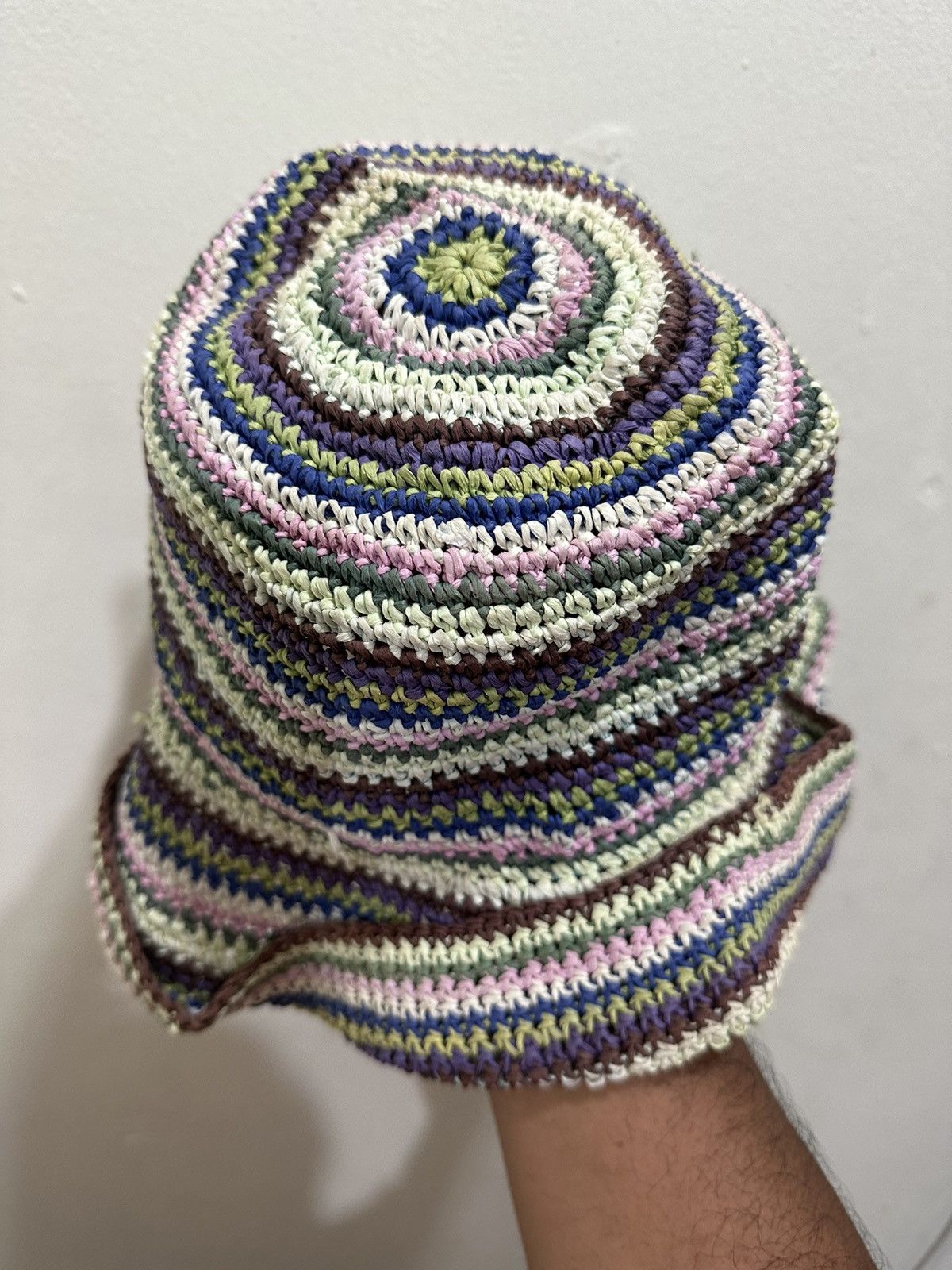 Gap 🔥Vintage🔥 GAP Crocheted Bucket Hat Size ONE SIZE - 4 Thumbnail