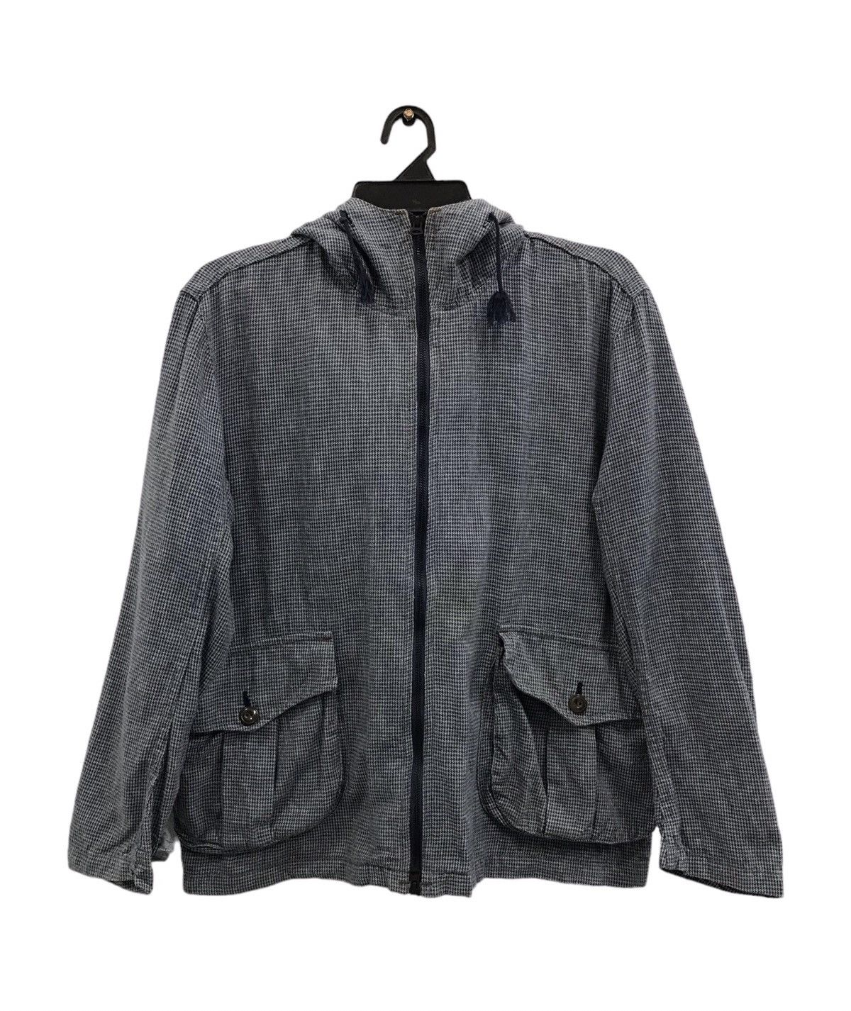 Japanese Brand M.J BLUED GARMENTS MADE IN JAPAN JACKET HOODIE Size US M / EU 48-50 / 2 - 1 Thumbnail