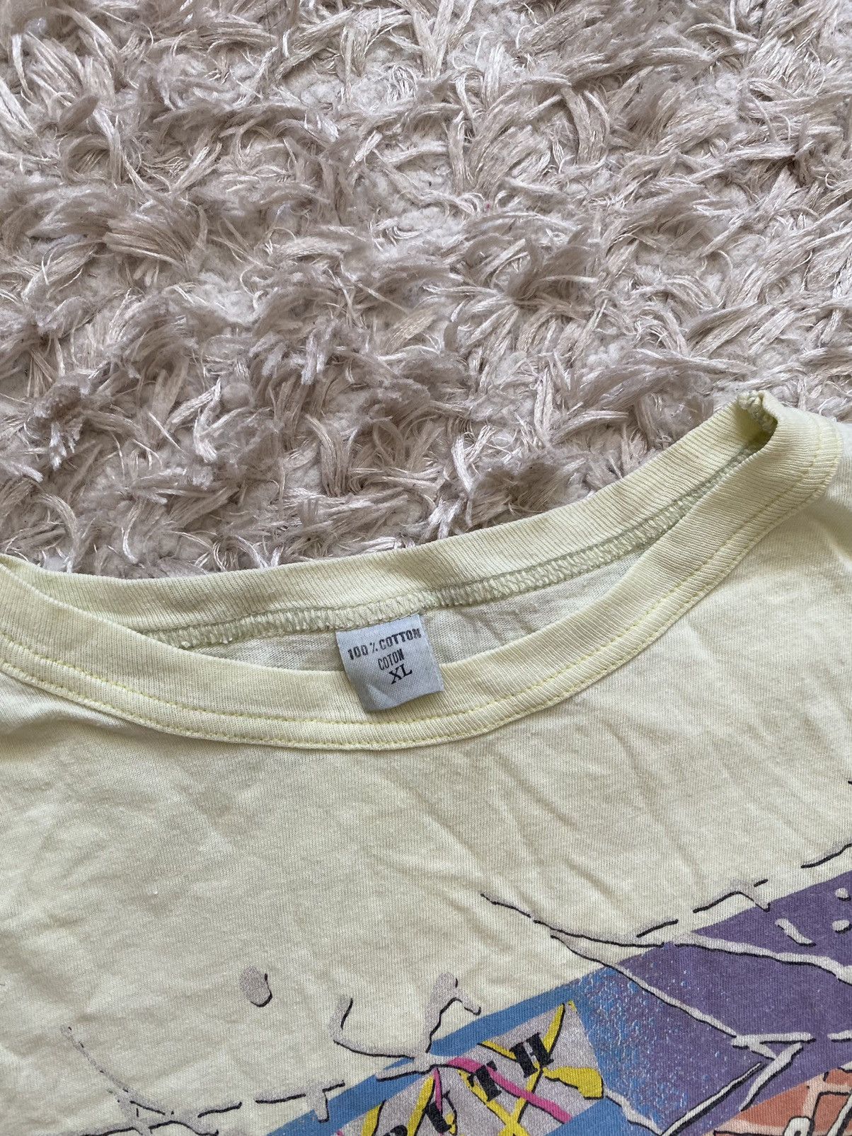 Band Tees × Vintage Vintage Whitney Houston Moment Of Truth World Tour 1987 tee Size US XL / EU 56 / 4 - 4 Thumbnail