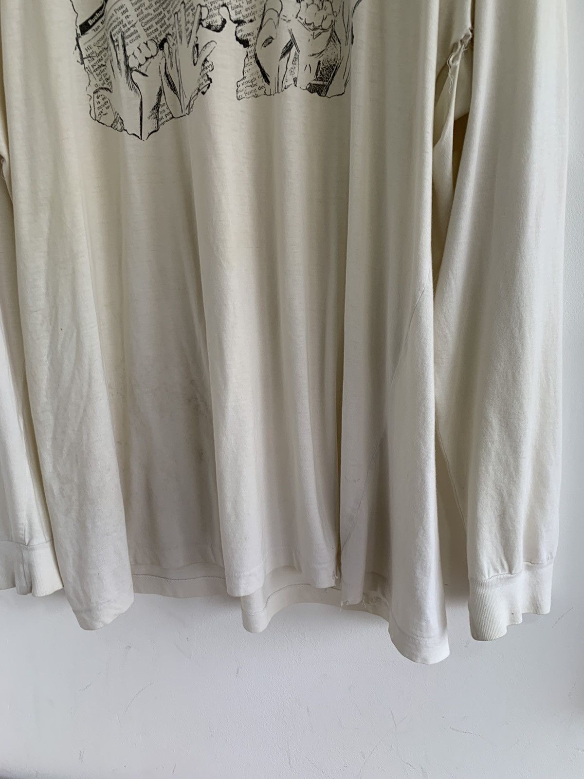 Band Tees Vintage 80s Mad Forest Bristol Theatre Poster Longsleve Size US XXL / EU 58 / 5 - 5 Thumbnail