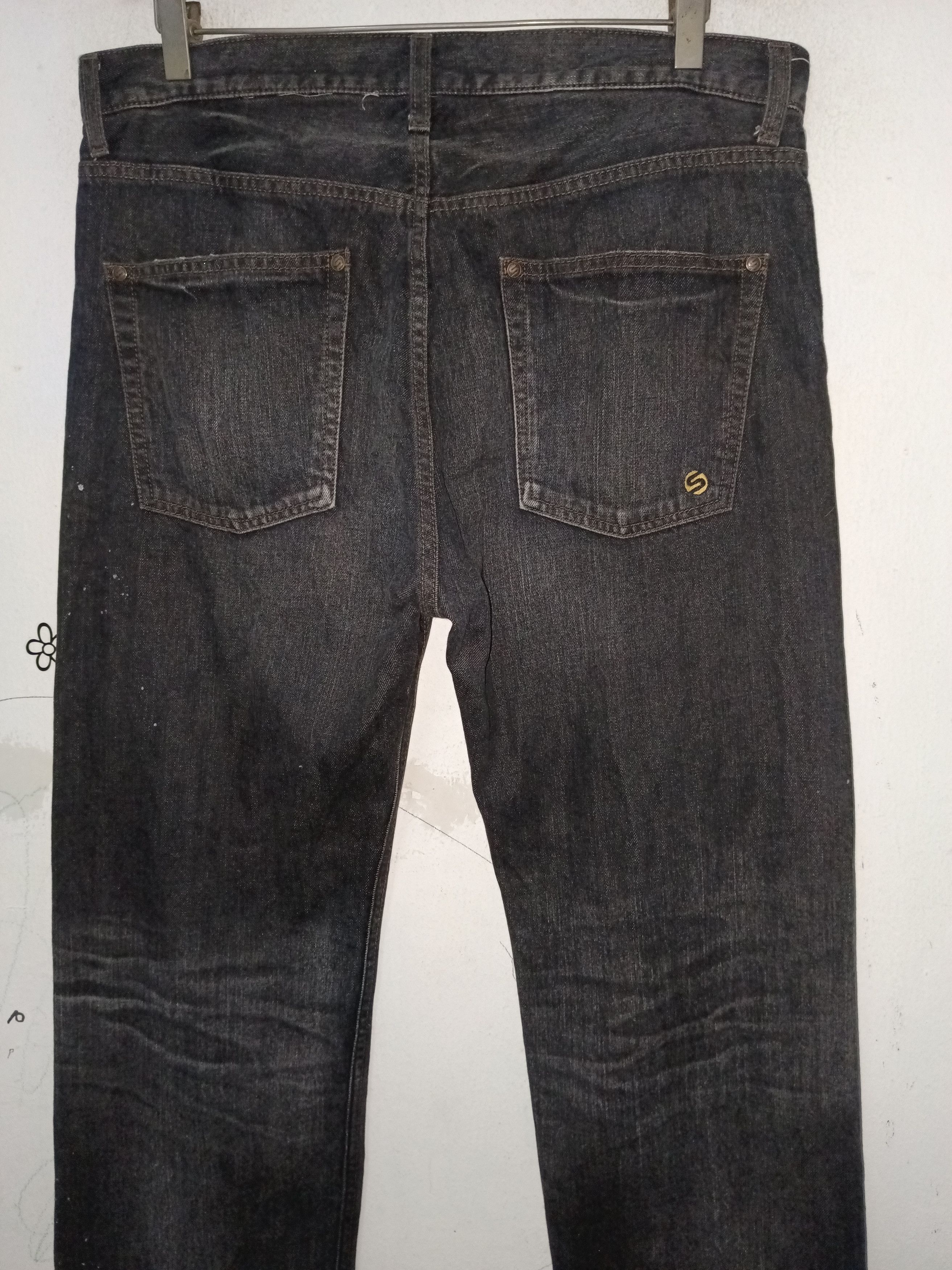 Japanese Brand × Silas Vintage Flare Japanese Brand Silas Jeans Size US 33 - 2 Thumbnail