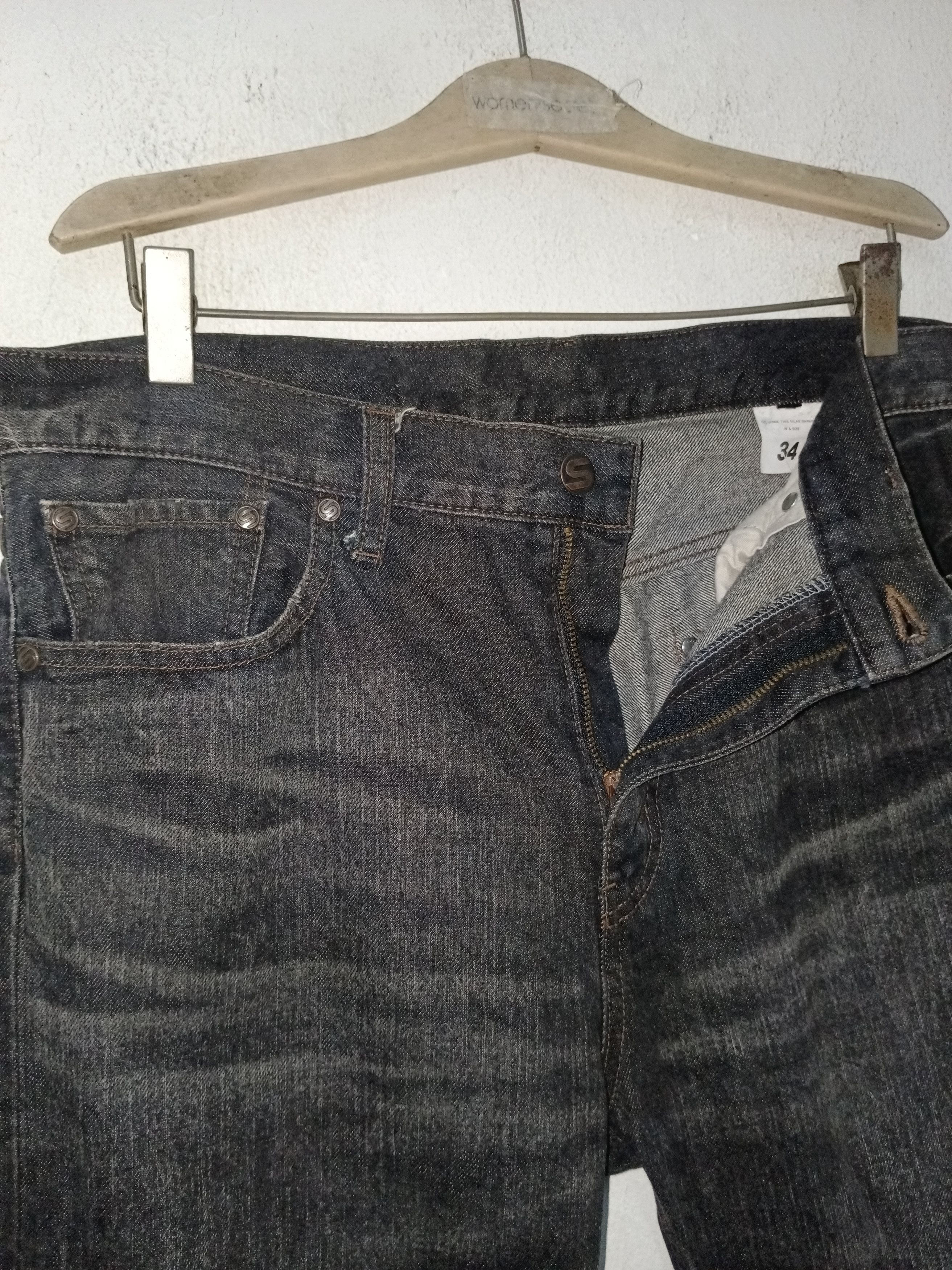Japanese Brand × Silas Vintage Flare Japanese Brand Silas Jeans Size US 33 - 6 Thumbnail