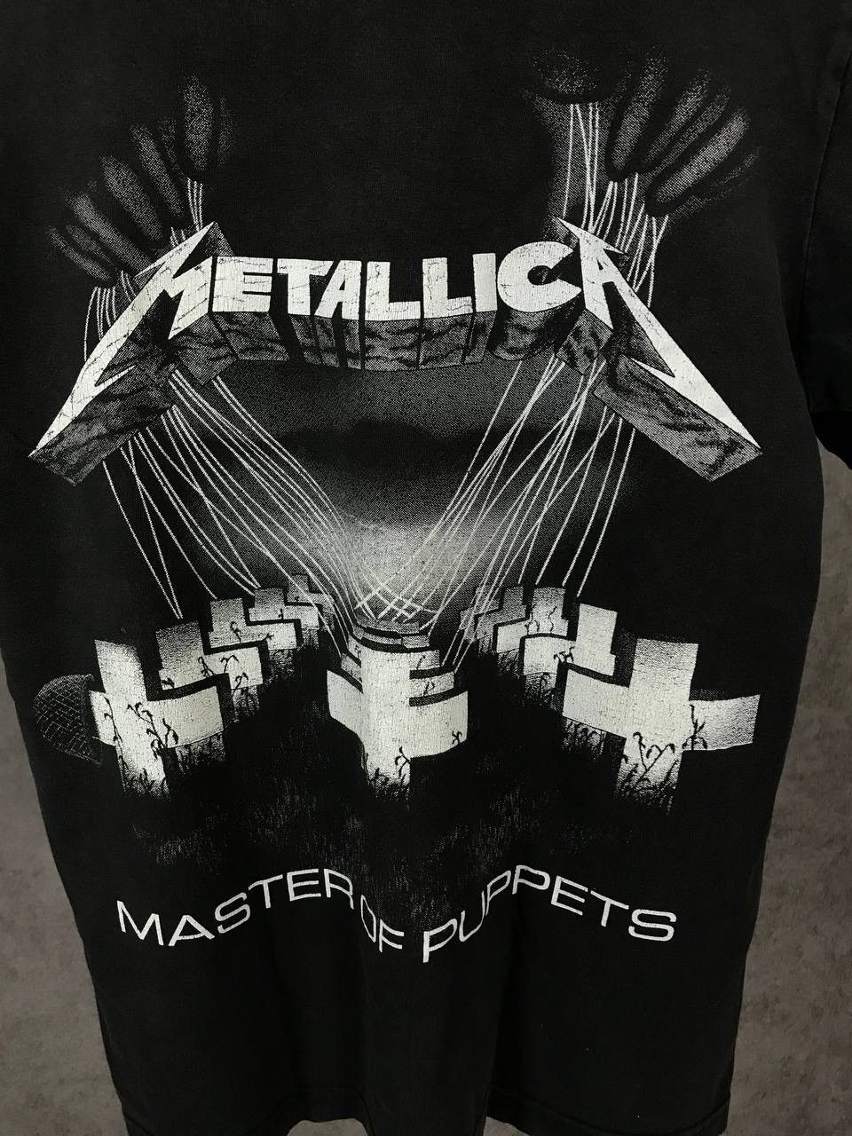 Band Tees × Metallica × Vintage Metallica vintage rock band overprinted tee Size US XS / EU 42 / 0 - 6 Thumbnail