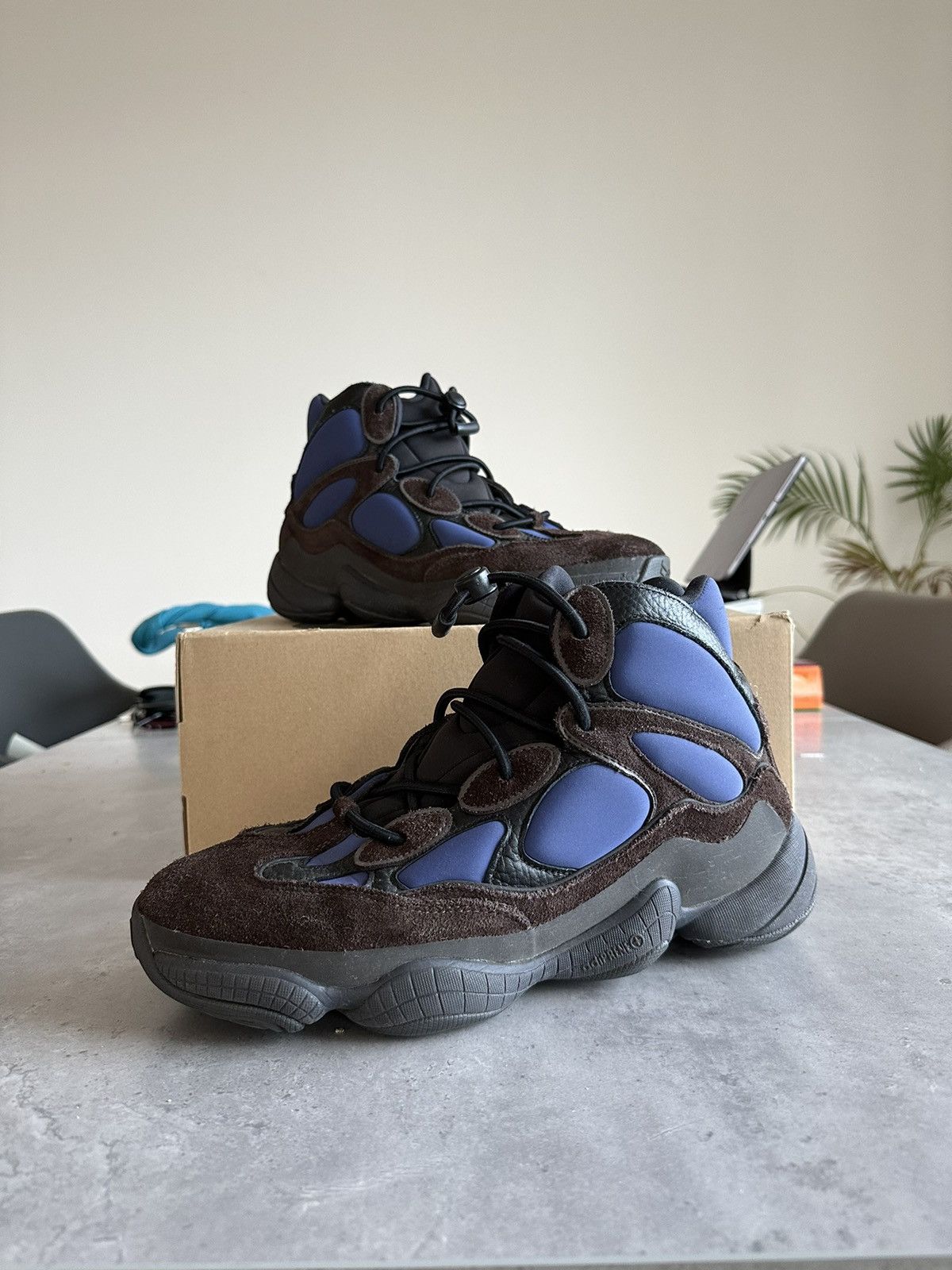 Yeezy Boost 500 High Tyrian