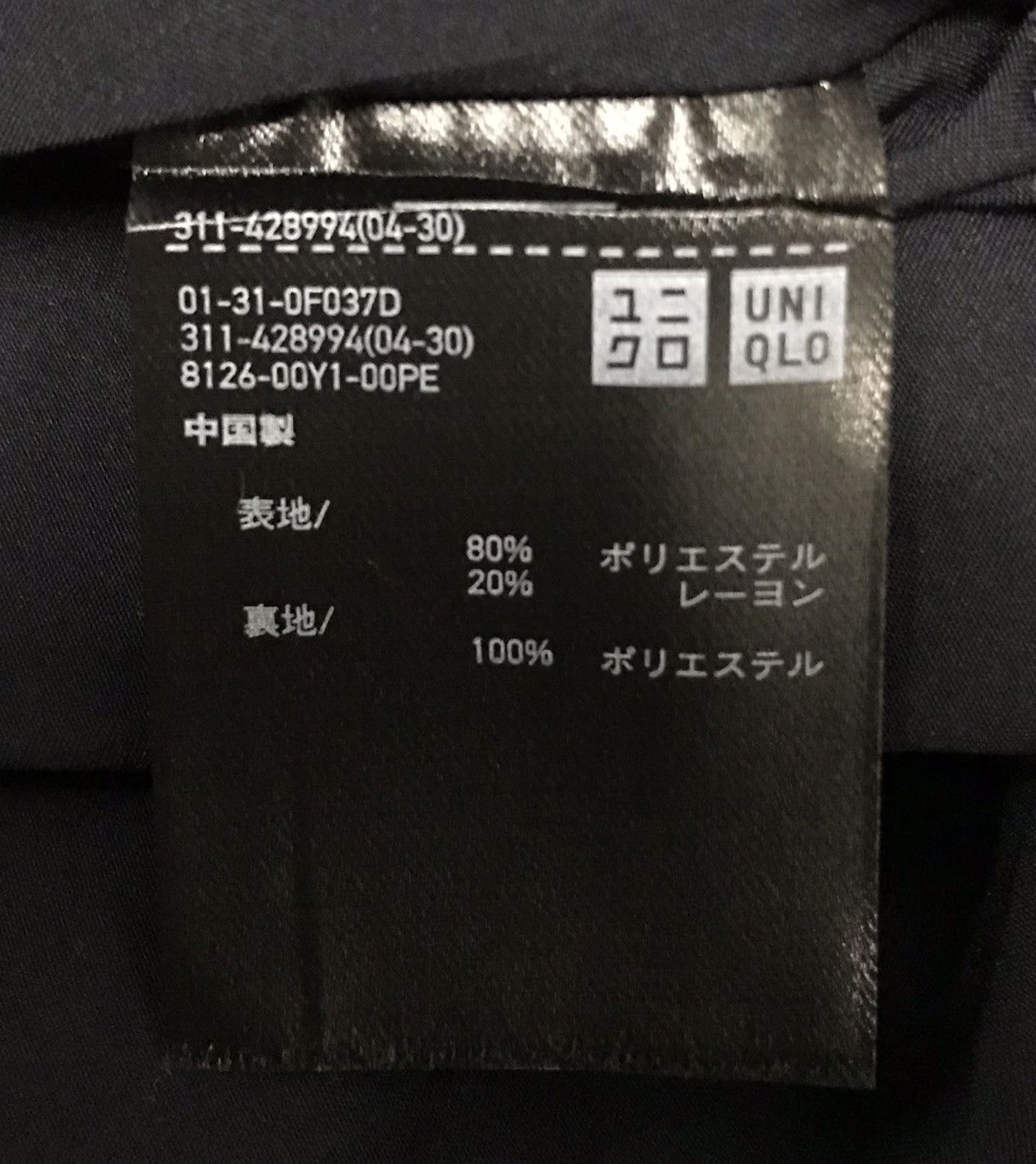 UNIQLO WOOL WINTER JACKET