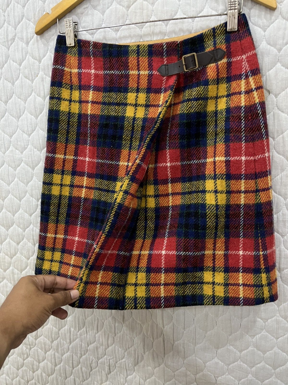 Harris Tweed × Mackintosh (Fff). MACKINTOSH PHILOSOPHY X HARRIS TWEED HYPEBEAST SKIRT Size 28" / US 6 / IT 42 - 4 Thumbnail