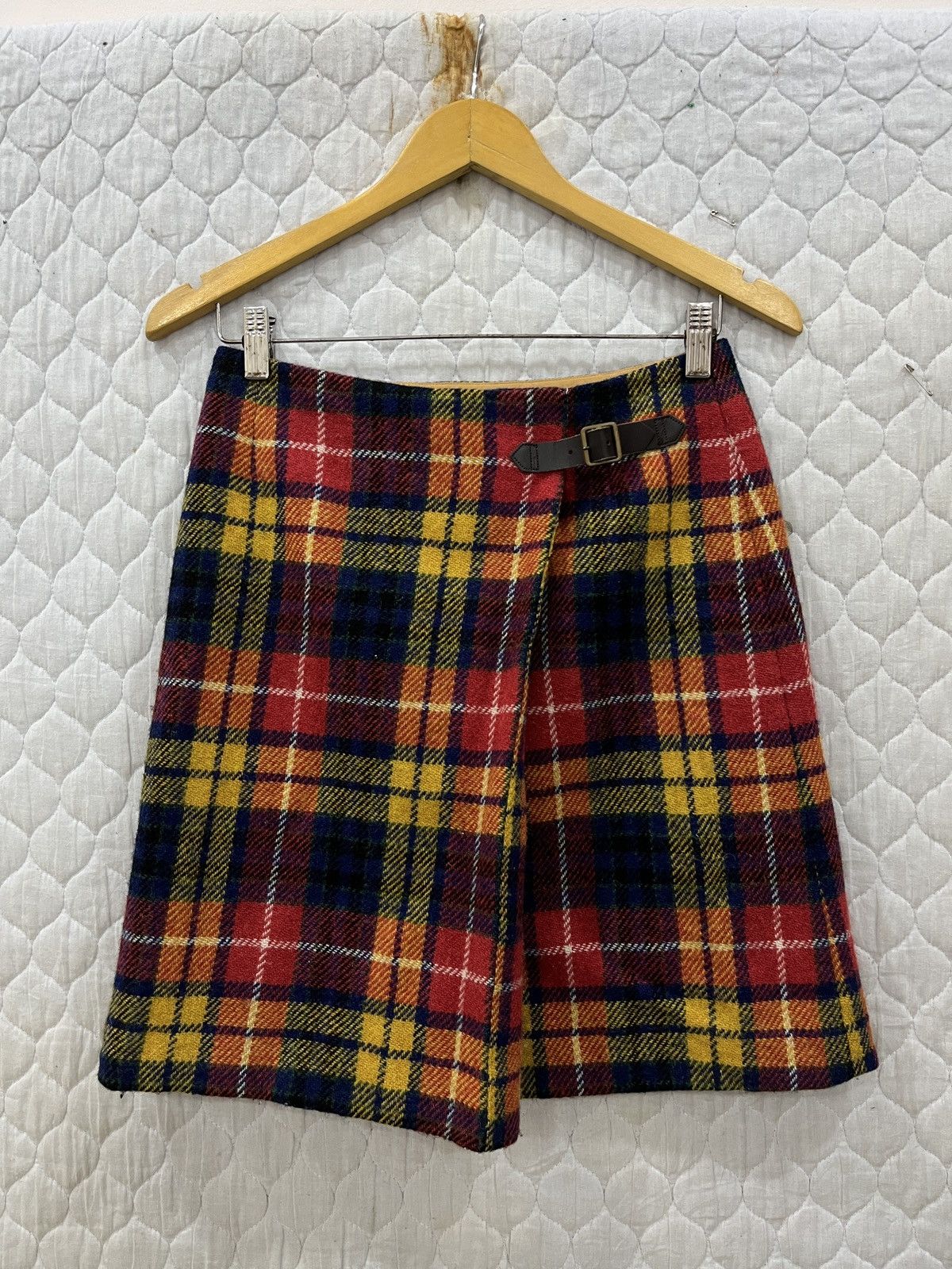 Harris Tweed × Mackintosh (Fff). MACKINTOSH PHILOSOPHY X HARRIS TWEED HYPEBEAST SKIRT Size 28" / US 6 / IT 42 - 1 Thumbnail