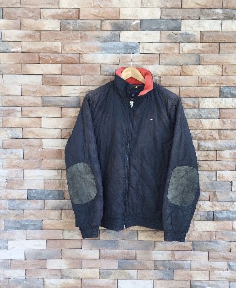Tommy Hilfiger Vintage Thrashed Faded Black Tommy Hilfiger Jacket Size US M / EU 48-50 / 2 - 1 Thumbnail