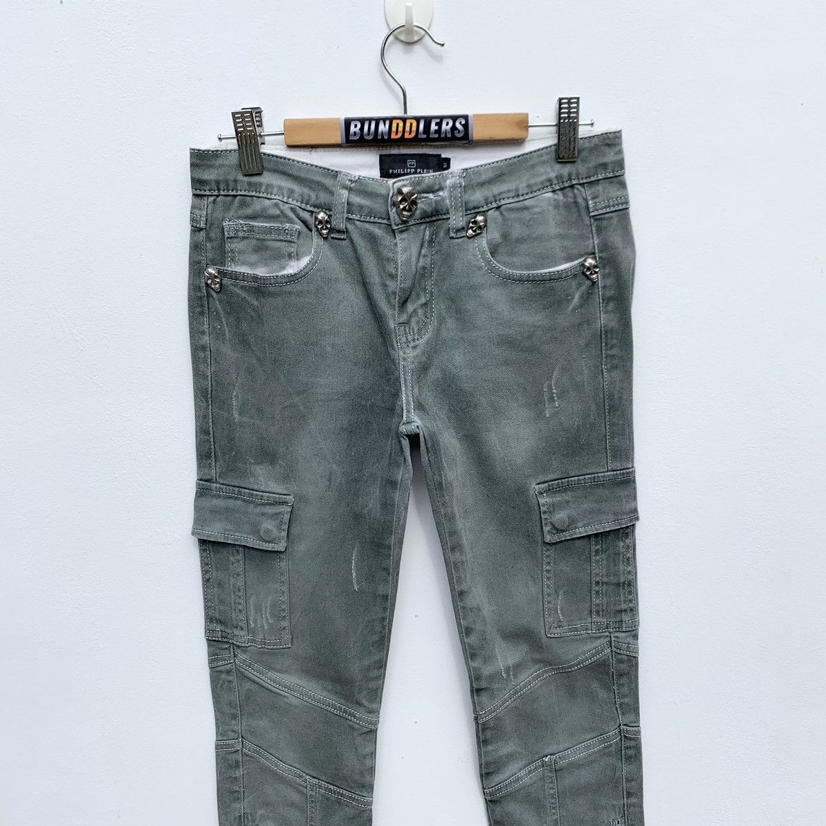 Philipp Plein 🔥Distressed🔥Philipp Plein Rock Star Pants Size US 27 - 6 Thumbnail