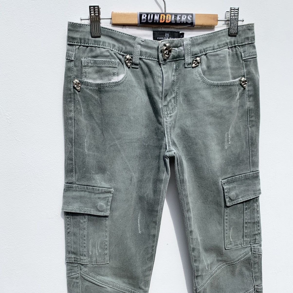 Philipp Plein 🔥Distressed🔥Philipp Plein Rock Star Pants Size US 27 - 9 Thumbnail