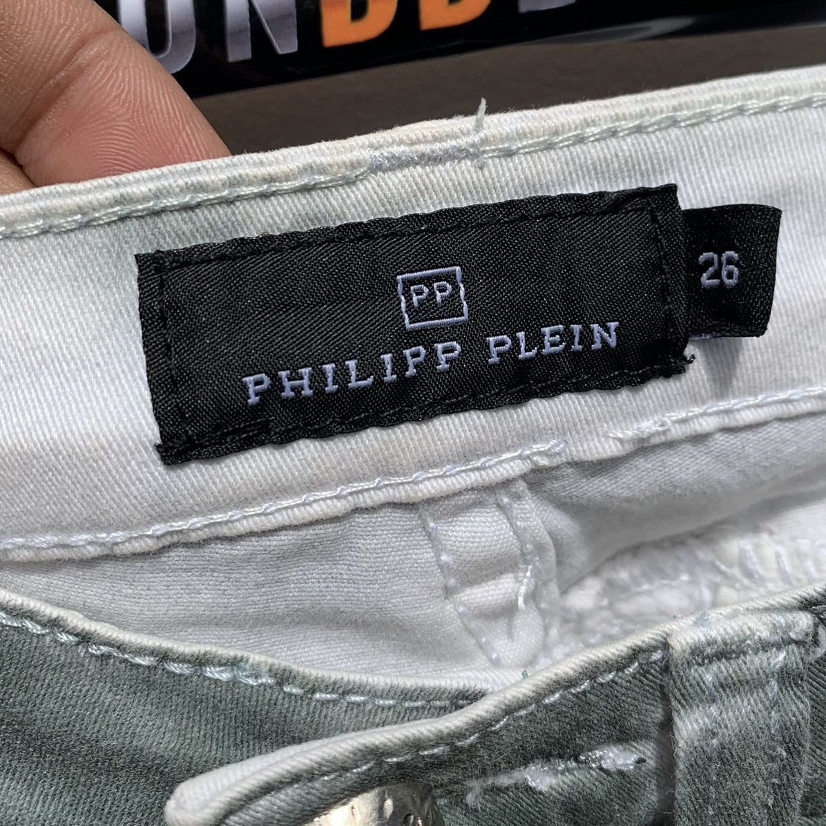 Philipp Plein 🔥Distressed🔥Philipp Plein Rock Star Pants Size US 27 - 19 Thumbnail