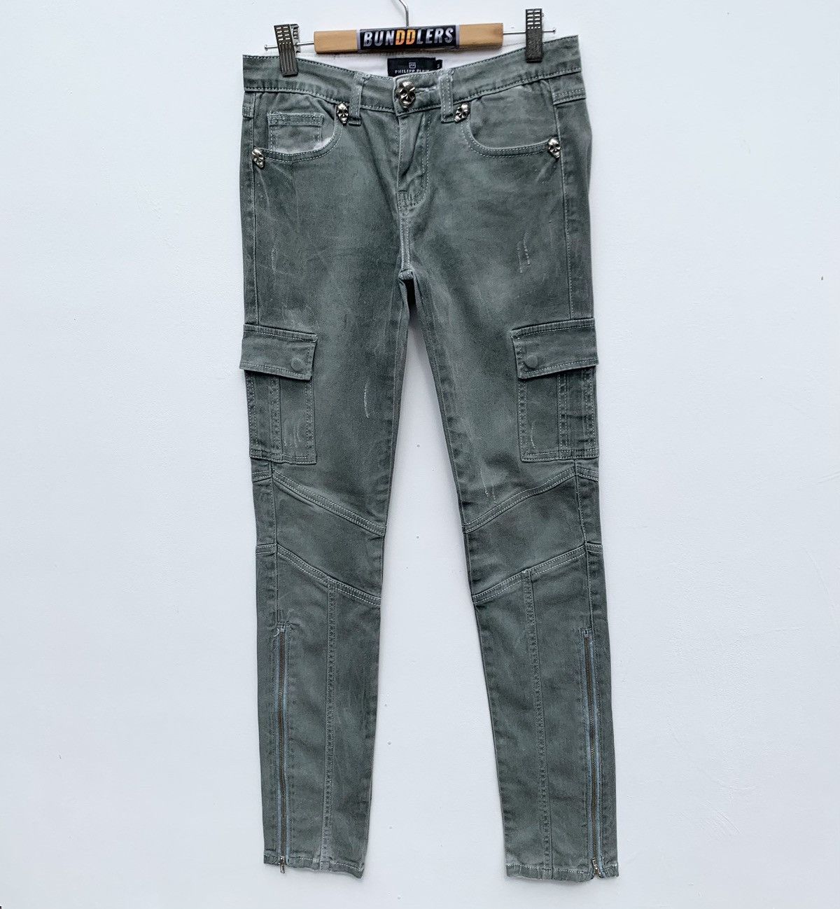 Philipp Plein 🔥Distressed🔥Philipp Plein Rock Star Pants Size US 27 - 3 Thumbnail