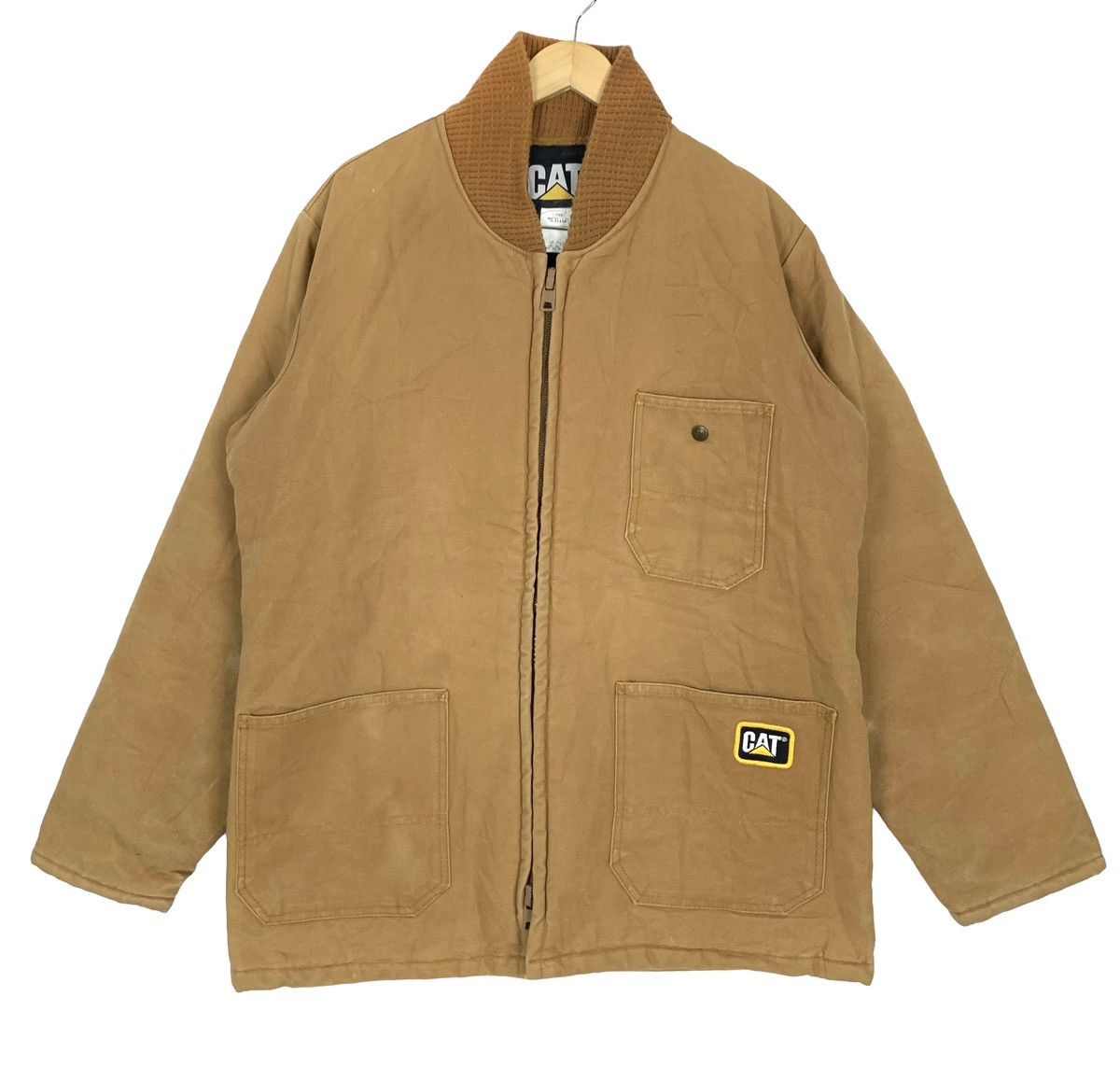 Caterpillar Vintage Cat by Caterpillar Duck Canvas Workers Jacket Size L Size US L / EU 52-54 / 3 - 1 Thumbnail