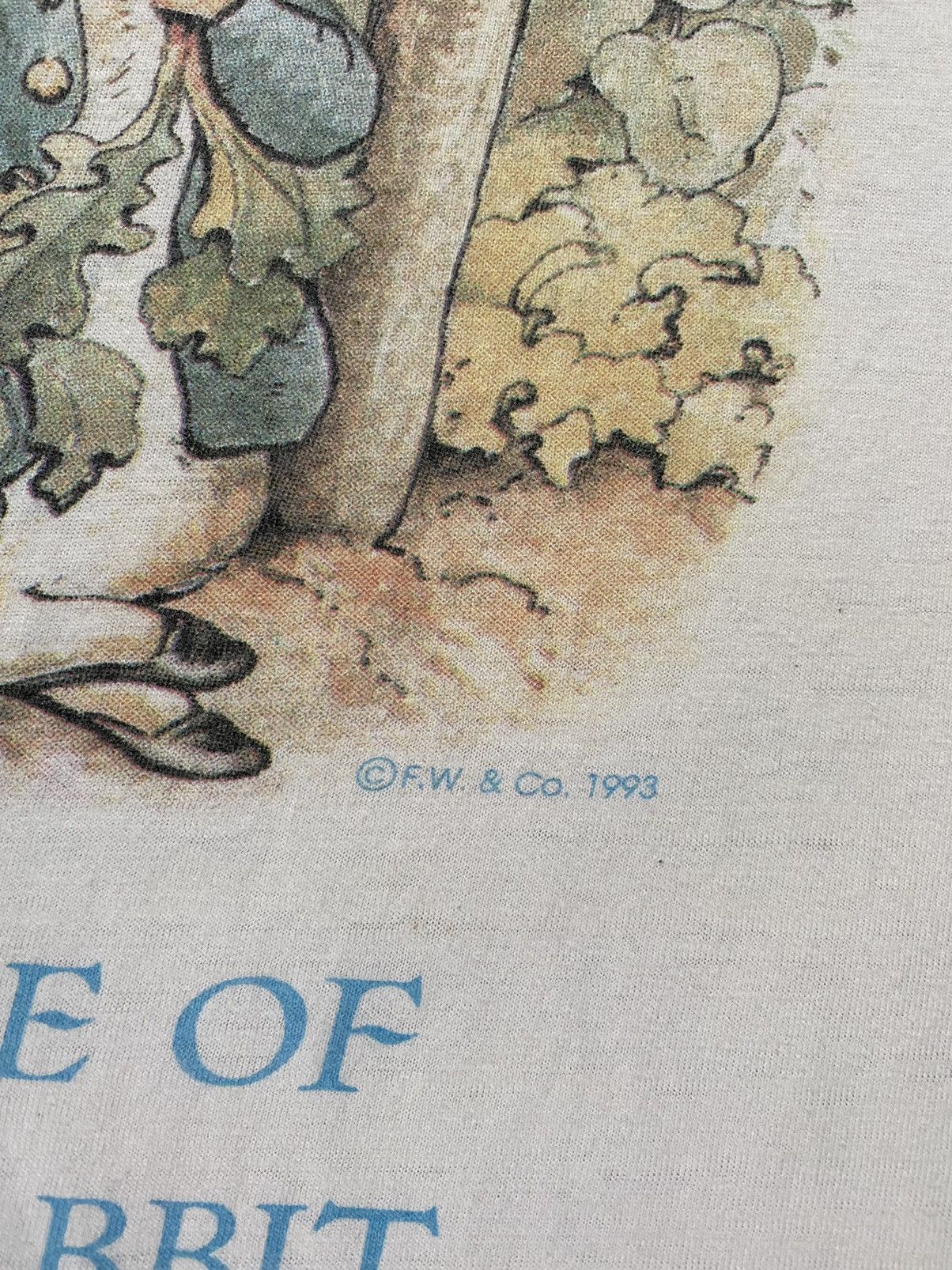 Disney Vintage The Talle Of Peter Rabbit 1993 T Shirt Tee Mambo Size US XXL / EU 58 / 5 - 3 Thumbnail