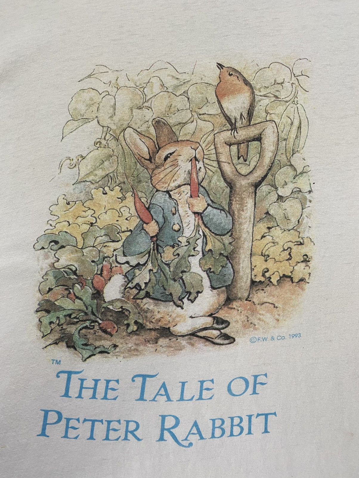 Disney Vintage The Talle Of Peter Rabbit 1993 T Shirt Tee Mambo Size US XXL / EU 58 / 5 - 2 Thumbnail