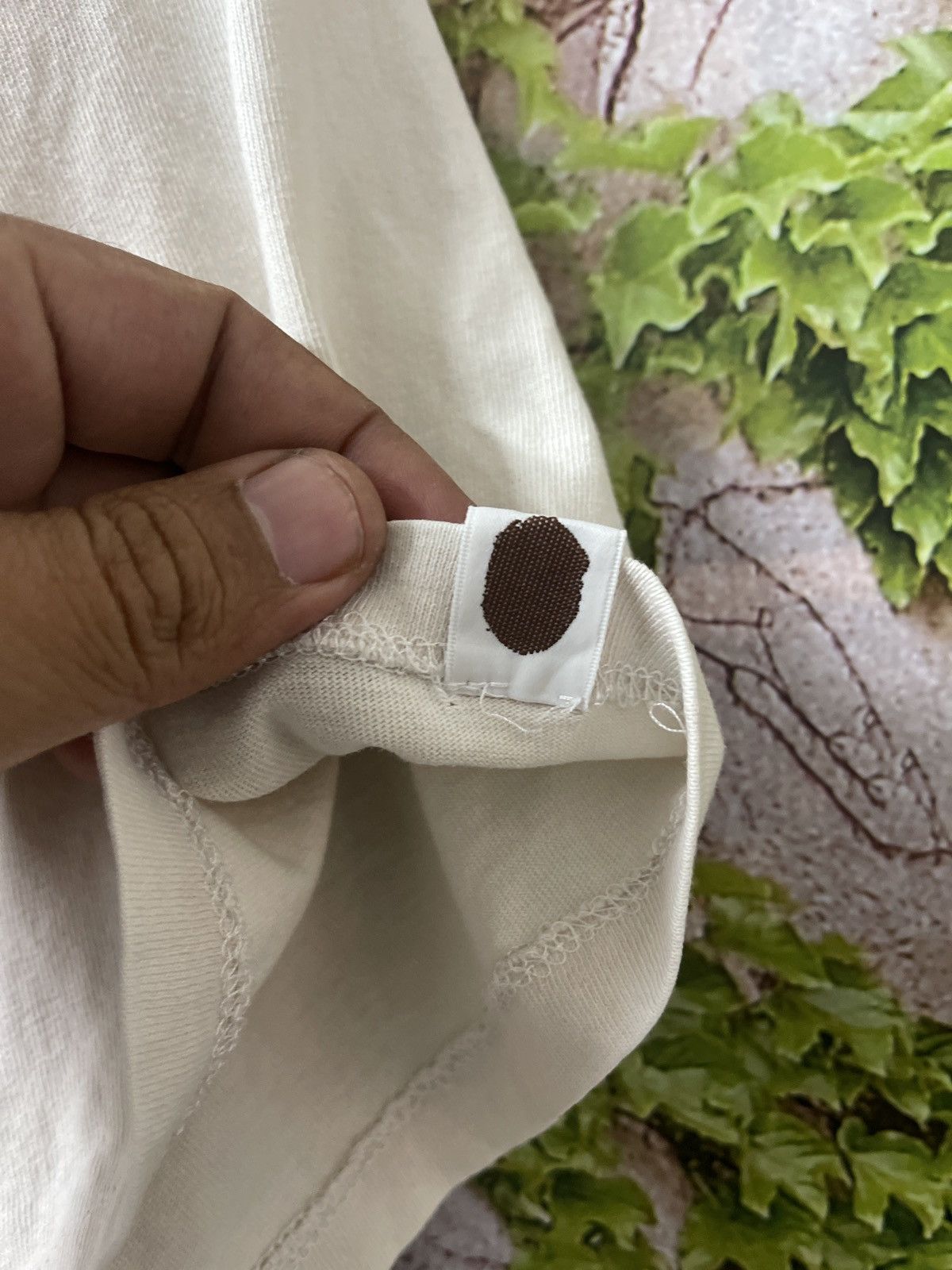 Bape × Vintage 🇯🇵VINTAGE BAPE APE SHALL NEVER KILL APE SPELLOUT VERY RARE Size US L / EU 52-54 / 3 - 6 Thumbnail
