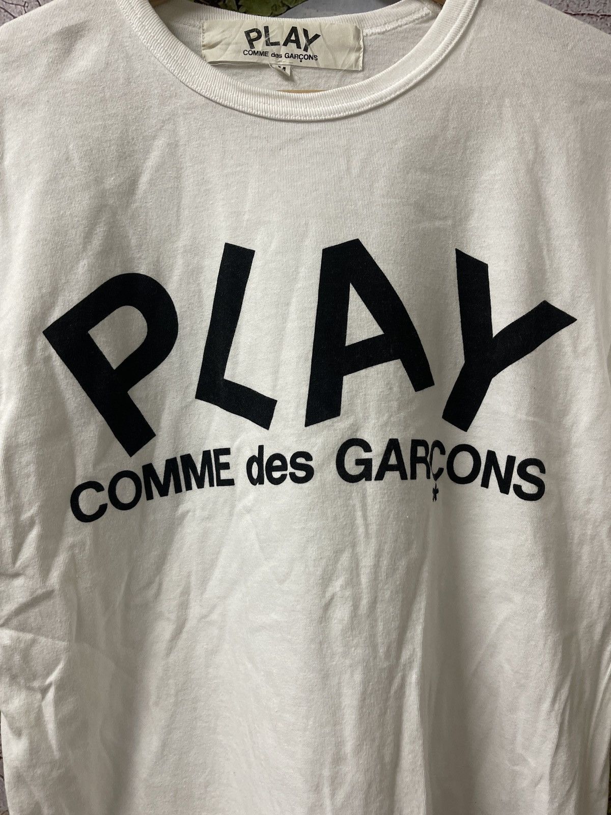 Comme des Garcons VINTAGE PLAY COMME des GARCONS SPELLOUT VERY RARE Size US M / EU 48-50 / 2 - 2 Thumbnail